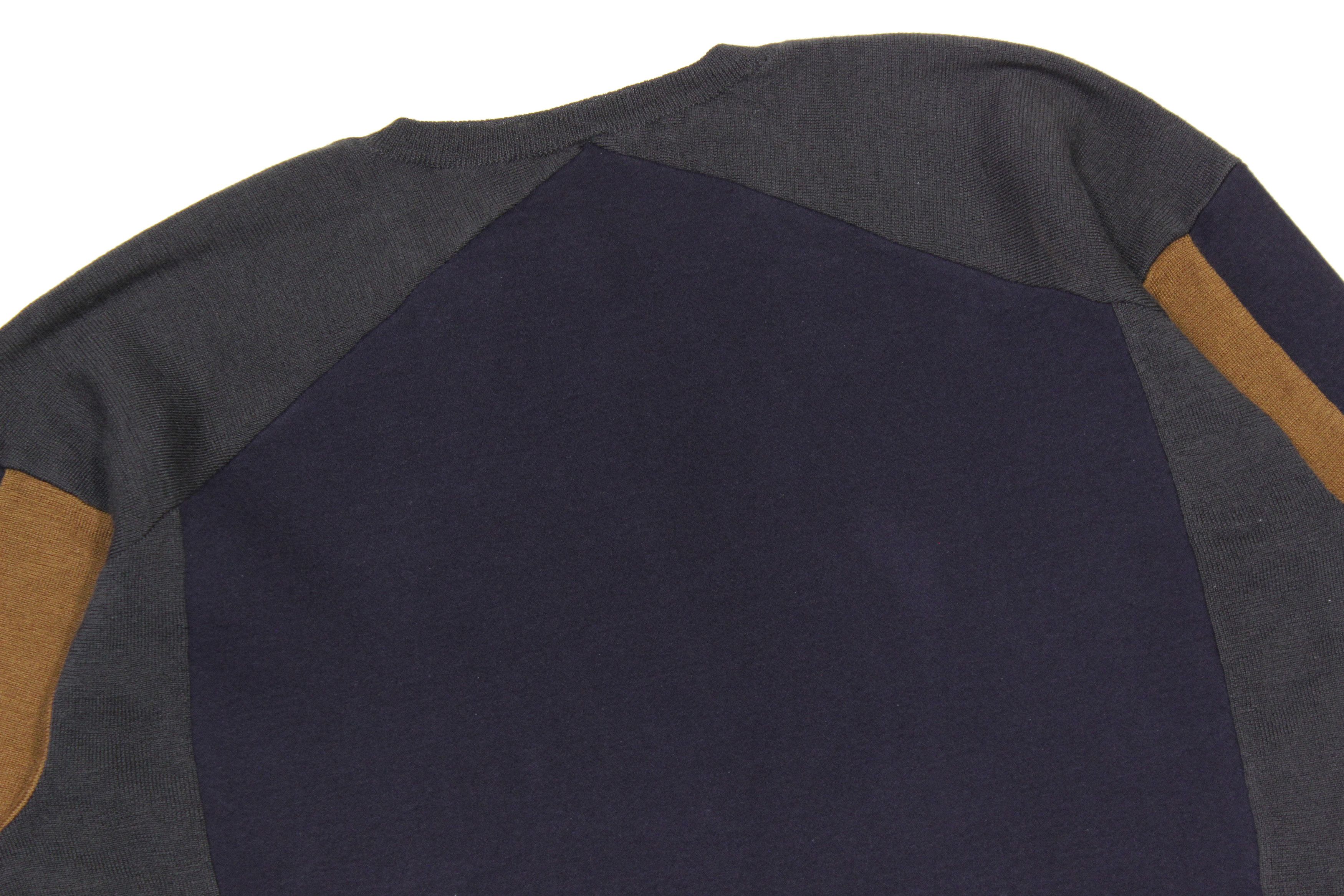 Marni Color Blocks Cotton Wool Sweater Size US L / EU 52-54 / 3 - 4 Thumbnail