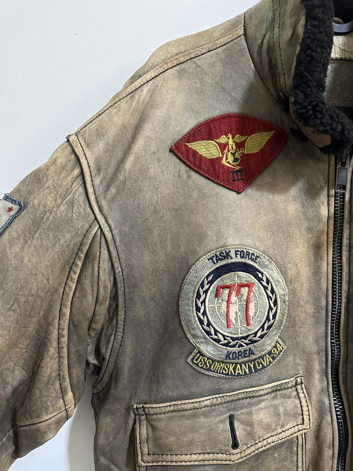 Vintage Vintage top gun plicana flight garment Size US M / EU 48-50 / 2 - 9 Thumbnail