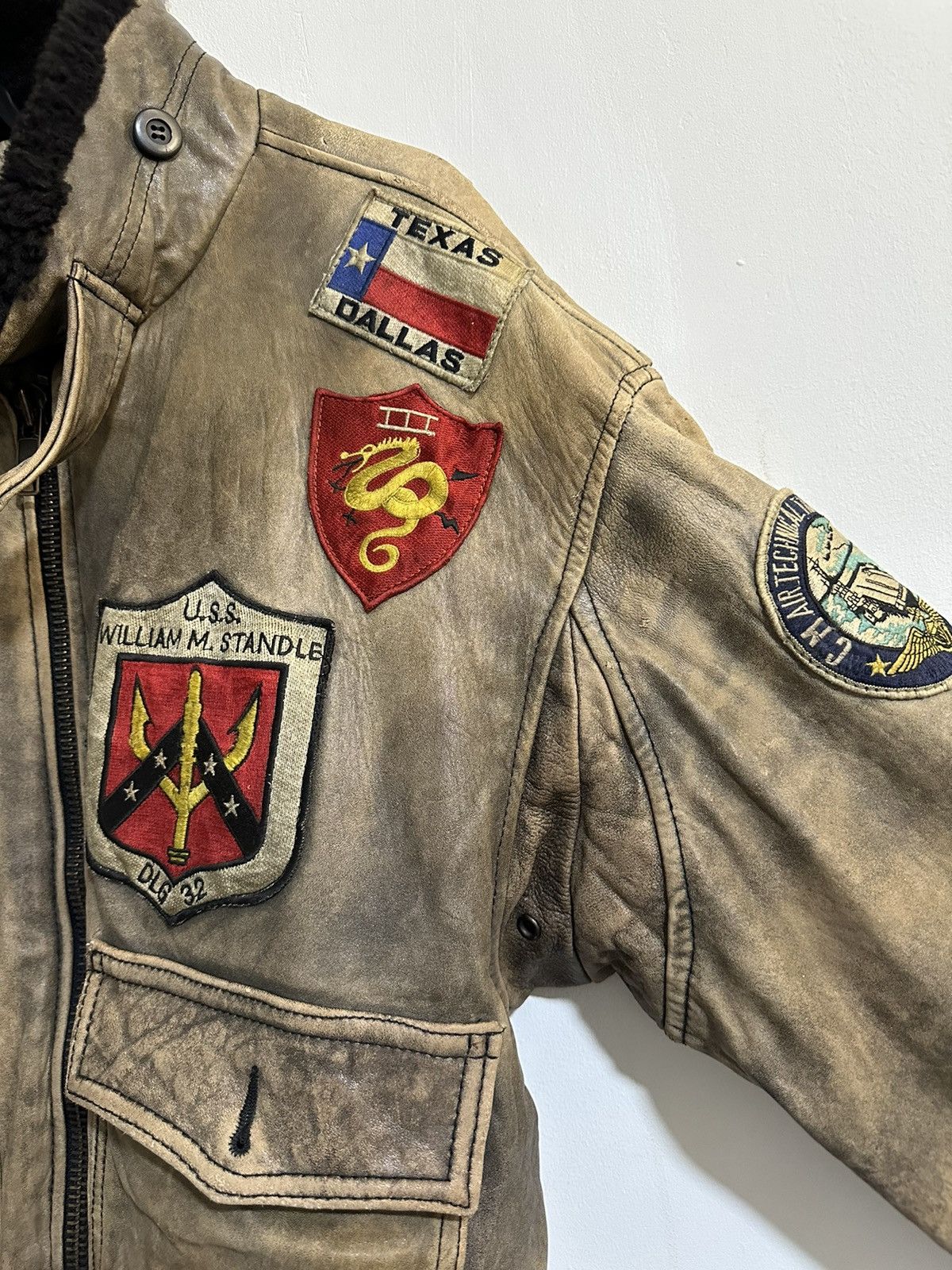 Vintage Vintage top gun plicana flight garment Size US M / EU 48-50 / 2 - 7 Thumbnail