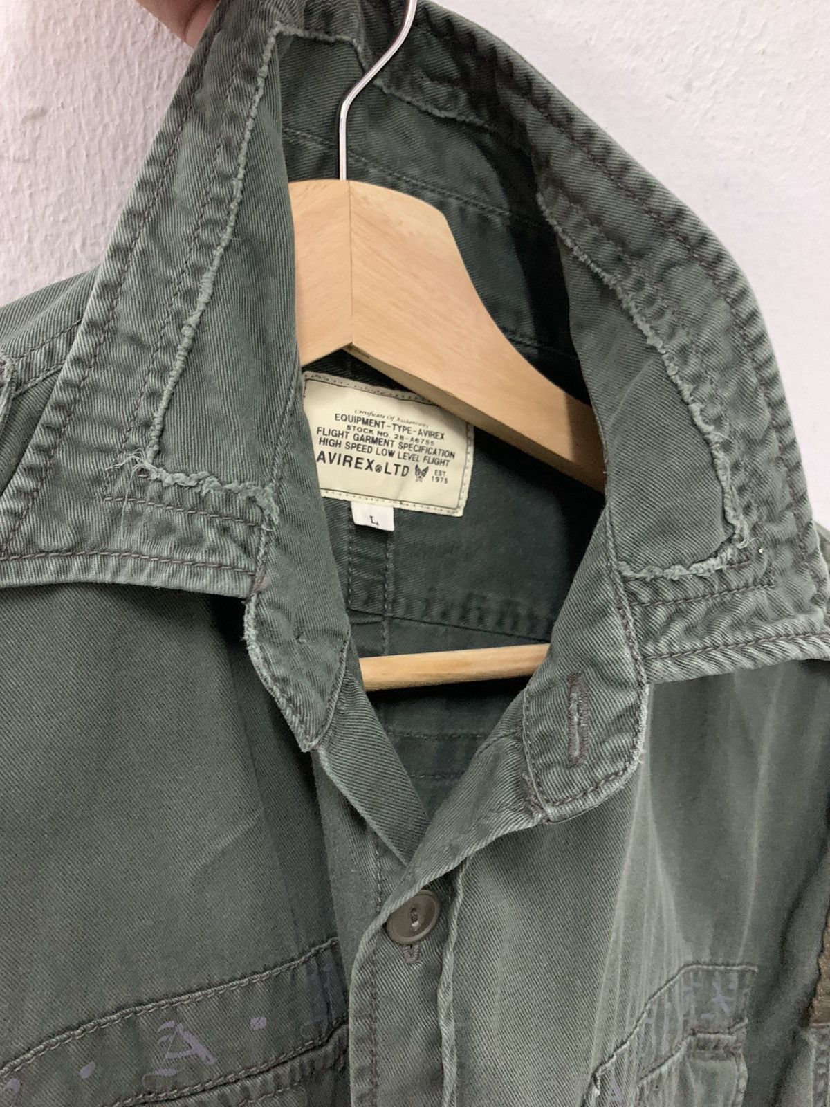 Avirex Avirex RAF Royal Air Force Distressed Style Travis Size US M / EU 48-50 / 2 - 6 Thumbnail
