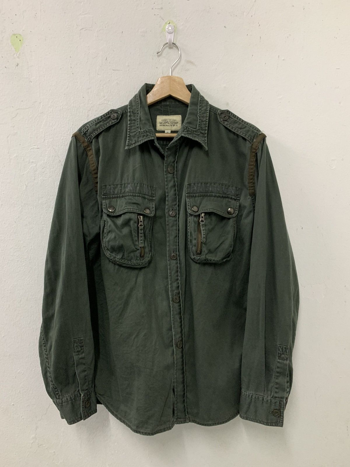 Avirex Avirex RAF Royal Air Force Distressed Style Travis Size US M / EU 48-50 / 2 - 1 Thumbnail