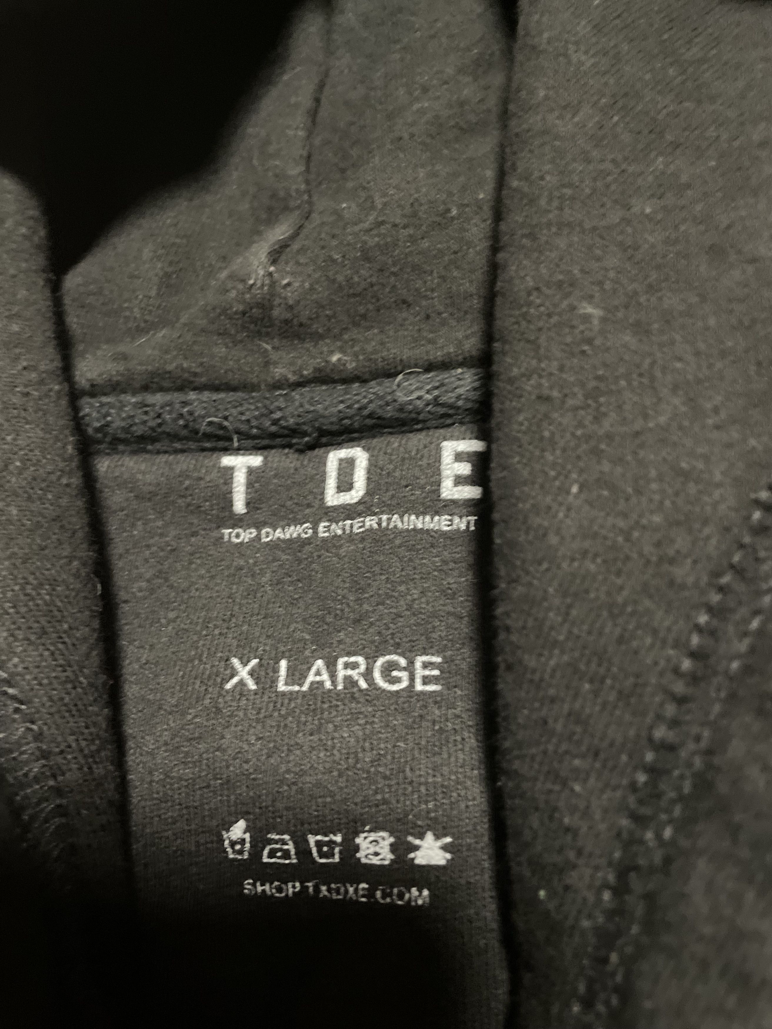 Kendrick Lamar × Rap Tees × Top Dawg Entertainment TDE Championship Tour Hoodie Size US XL / EU 56 / 4 - 3 Thumbnail