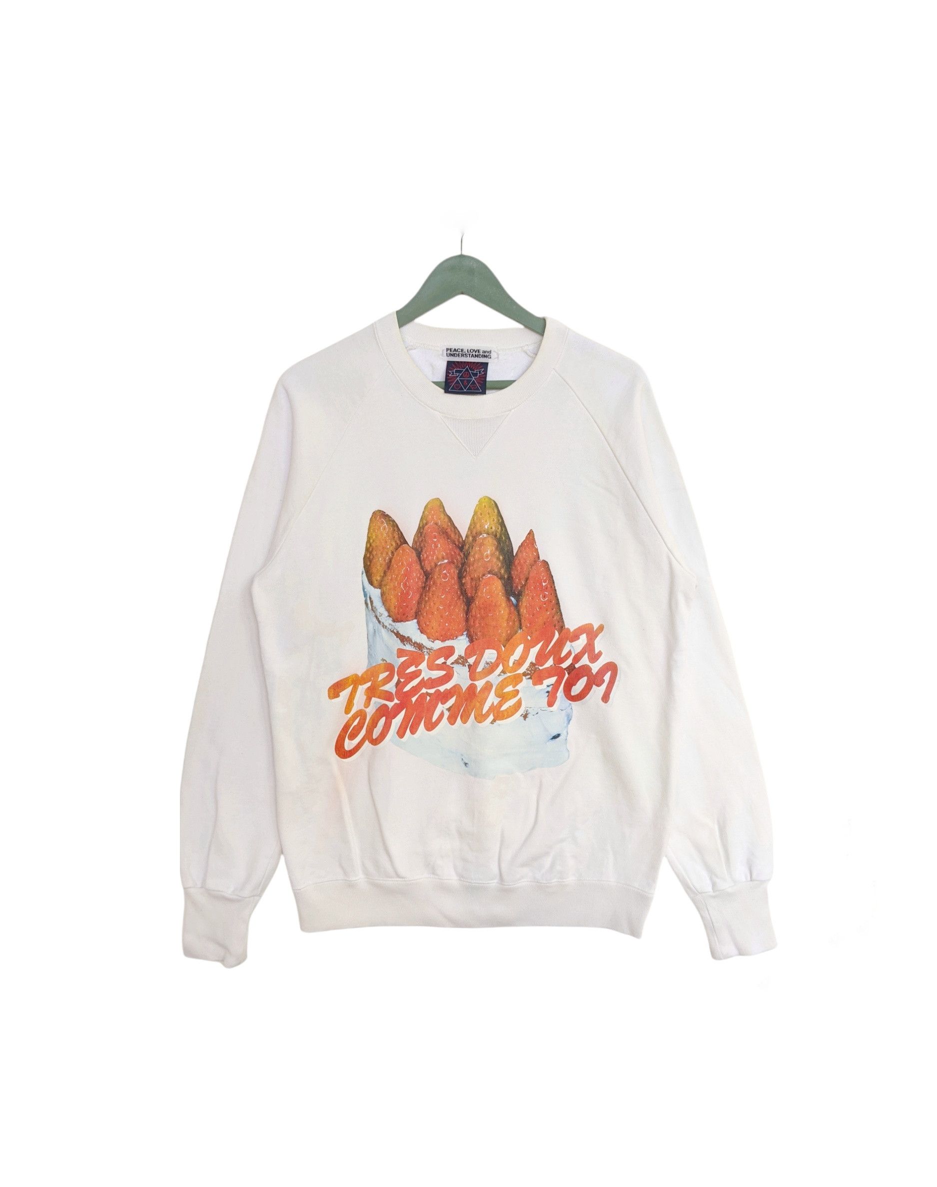 Vintage Vintage Peace,Love And Understanding Sweatshirt Size US L / EU 52-54 / 3 - 1 Thumbnail