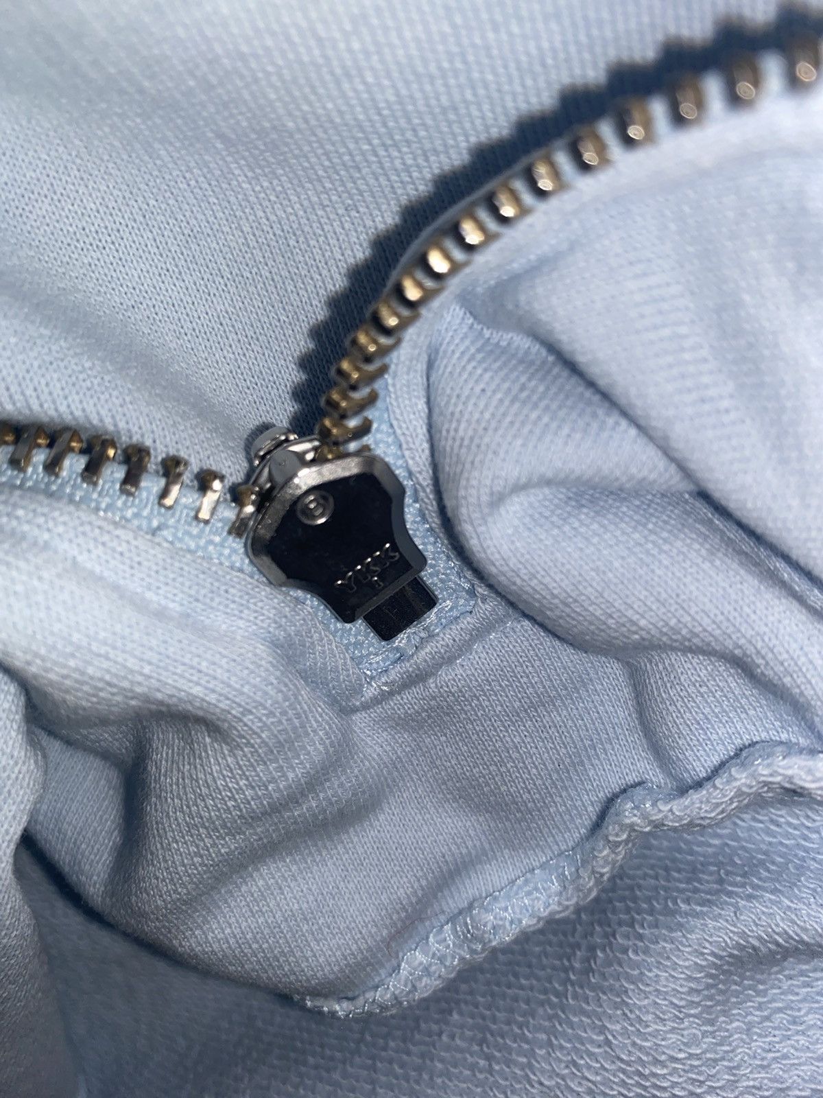 Martin Asbjorn Martin Absjorn Big Logo Baby Blue Half Zip Crewneck Size US M / EU 48-50 / 2 - 5 Thumbnail