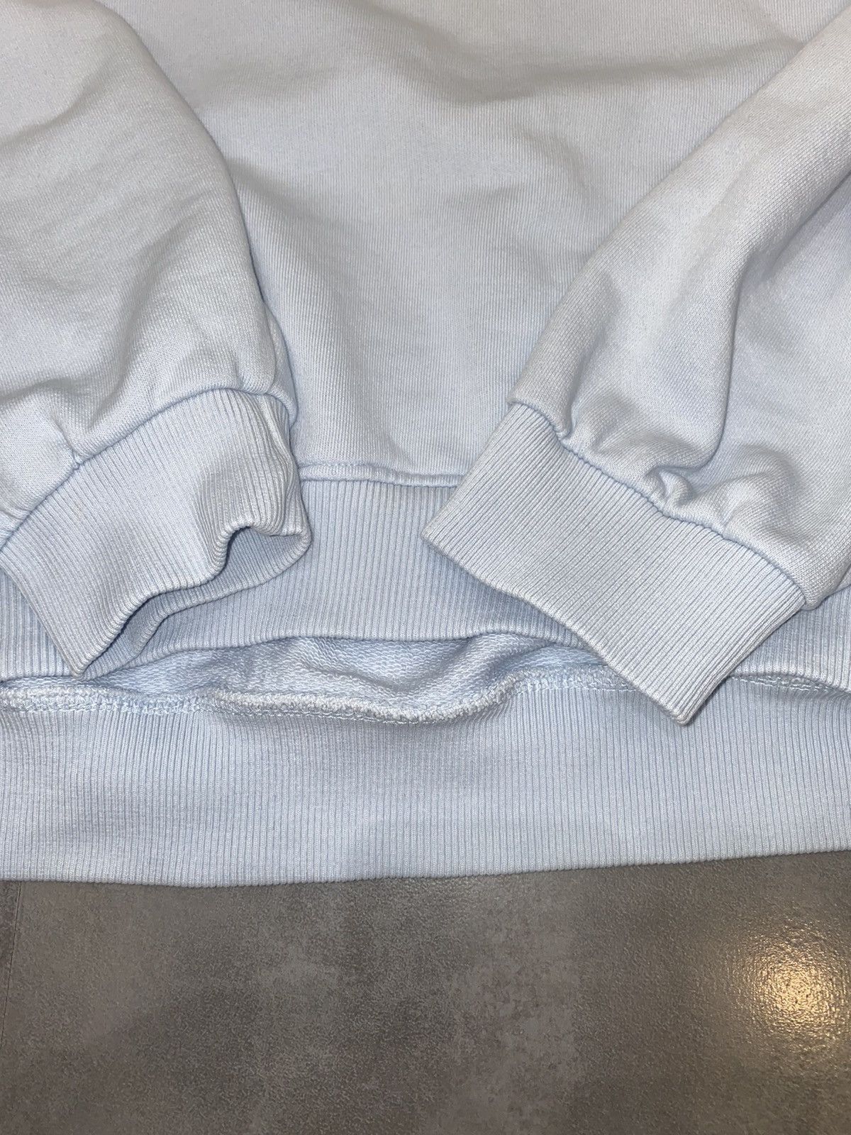 Martin Asbjorn Martin Absjorn Big Logo Baby Blue Half Zip Crewneck Size US M / EU 48-50 / 2 - 4 Thumbnail