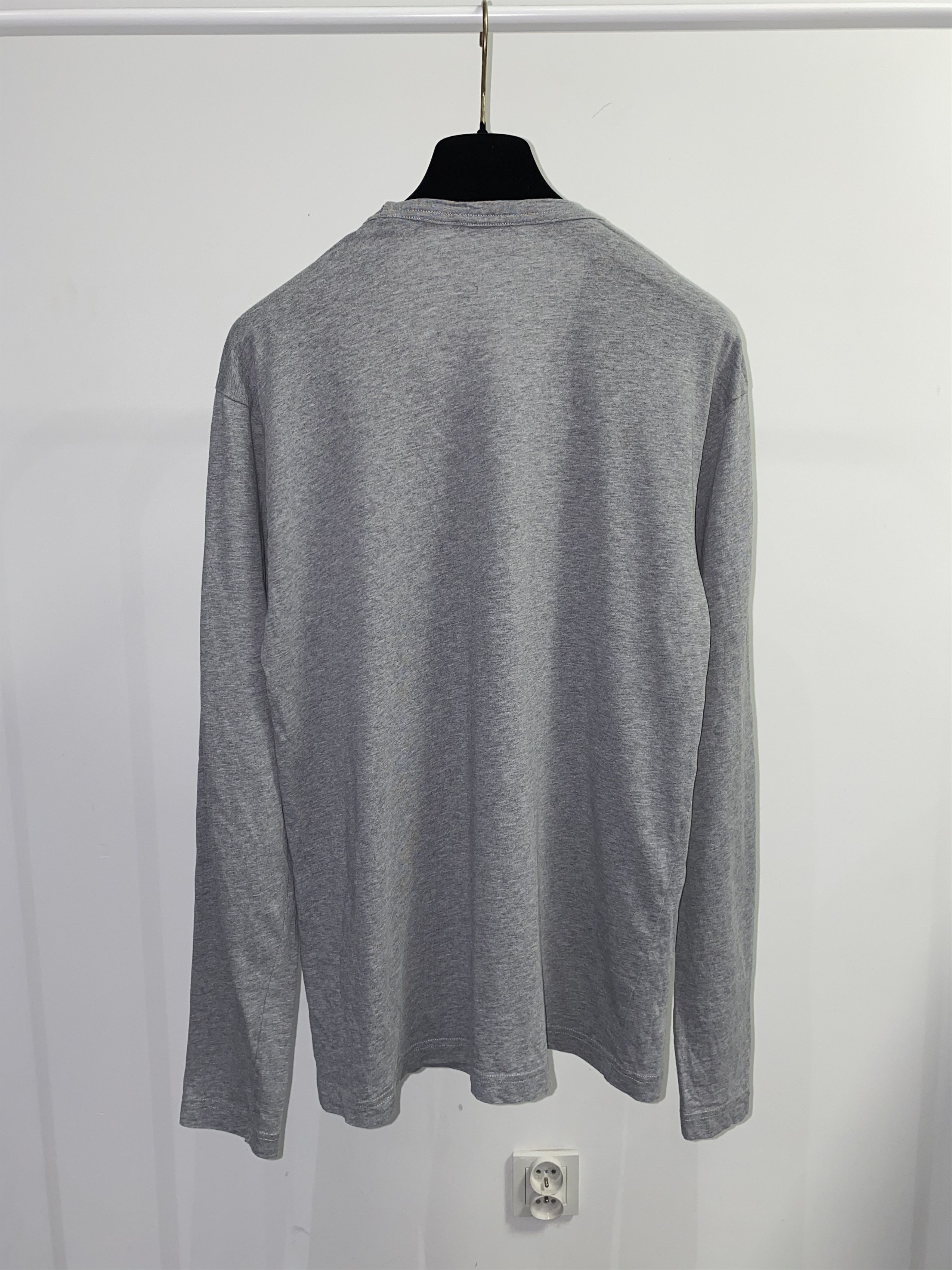 Acne Studios AW17 Acne Studios Nash Face Gray Longsleeve Size US M / EU 48-50 / 2 - 5 Thumbnail