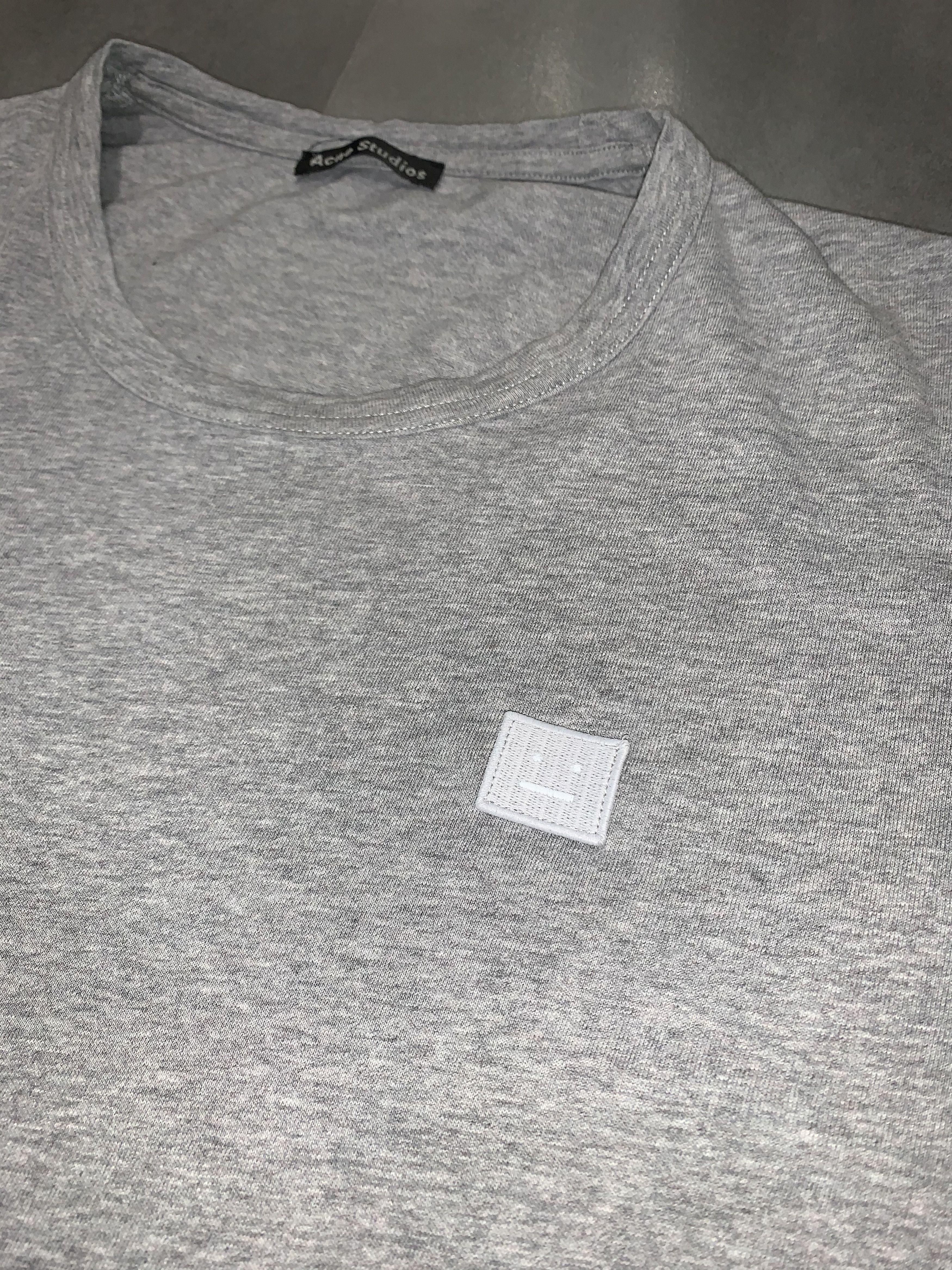 Acne Studios AW17 Acne Studios Nash Face Gray Longsleeve Size US M / EU 48-50 / 2 - 11 Thumbnail