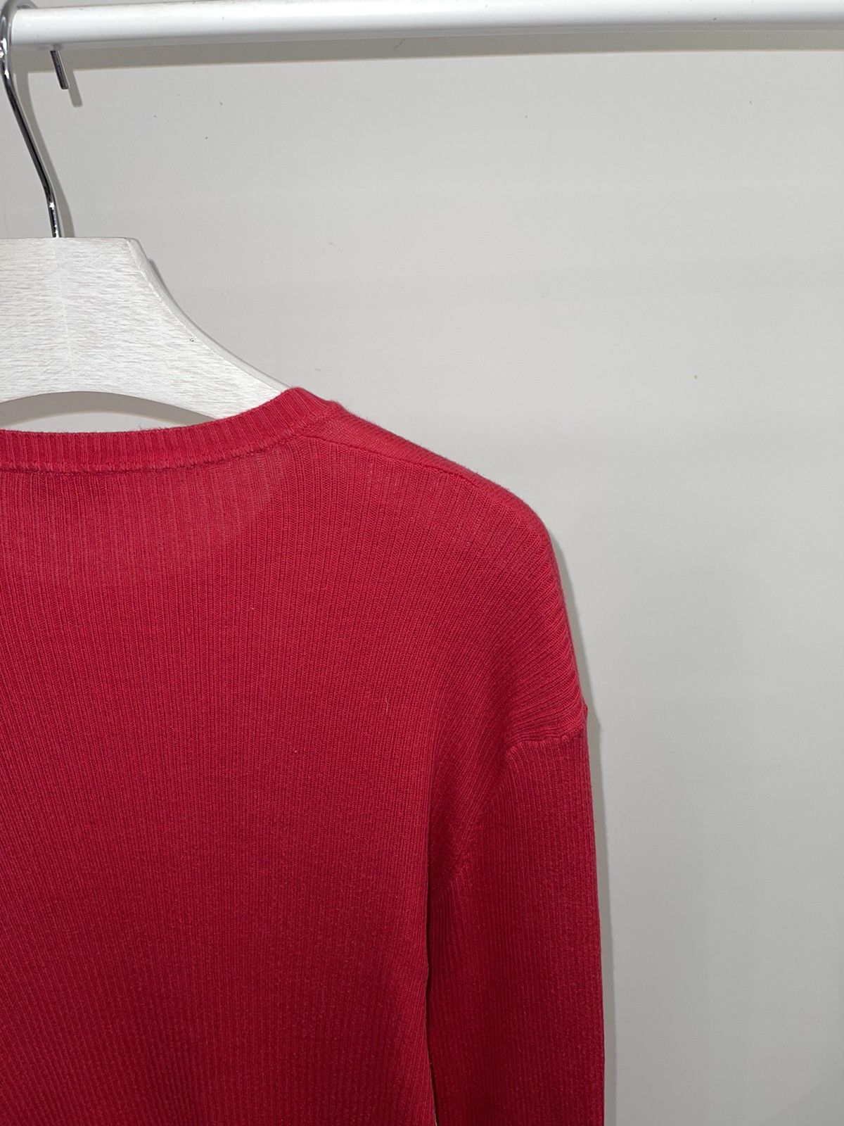 Dolce & Gabbana Dolce & Gabbana Big Logo Red Sweater Size US L / EU 52-54 / 3 - 5 Thumbnail