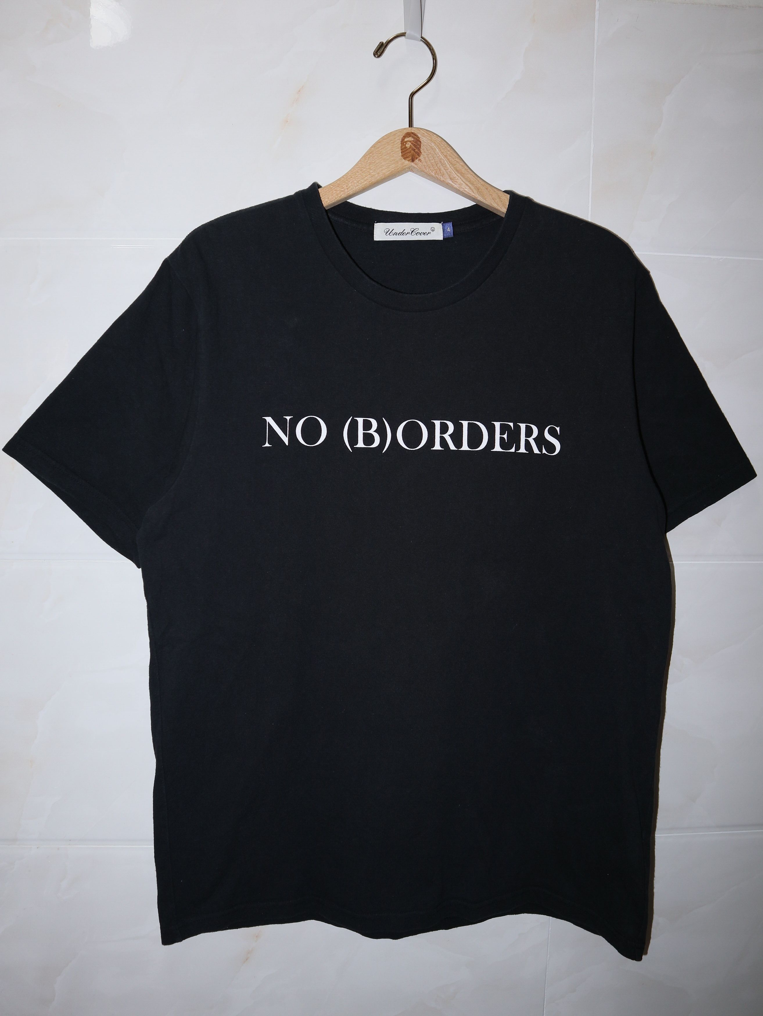 Pre-owned Undercover No Borders Tee In Black
