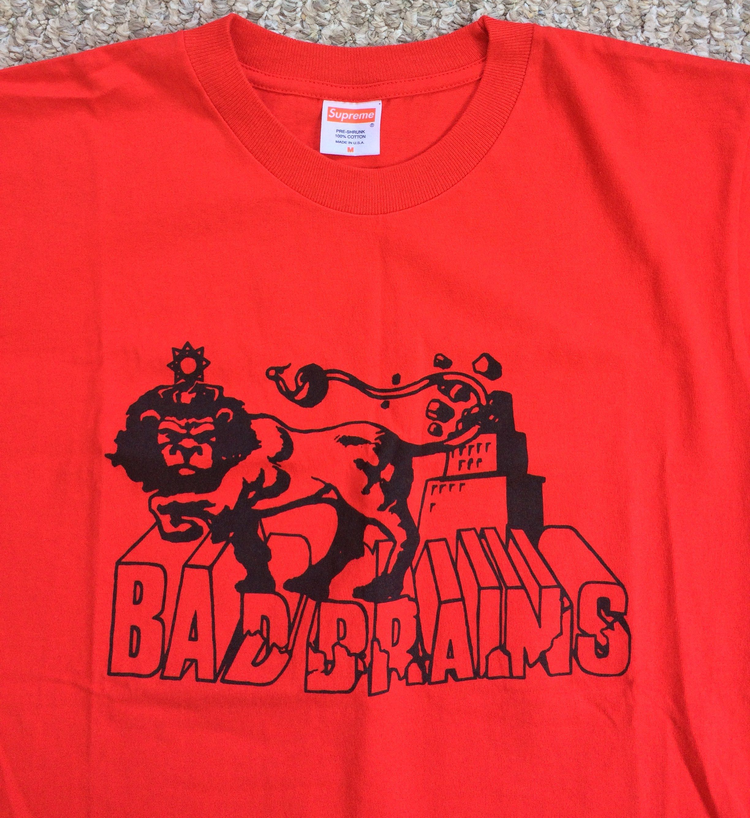 Supreme NWOT S/S 2008 Supreme x Bad Brains Tee | Grailed