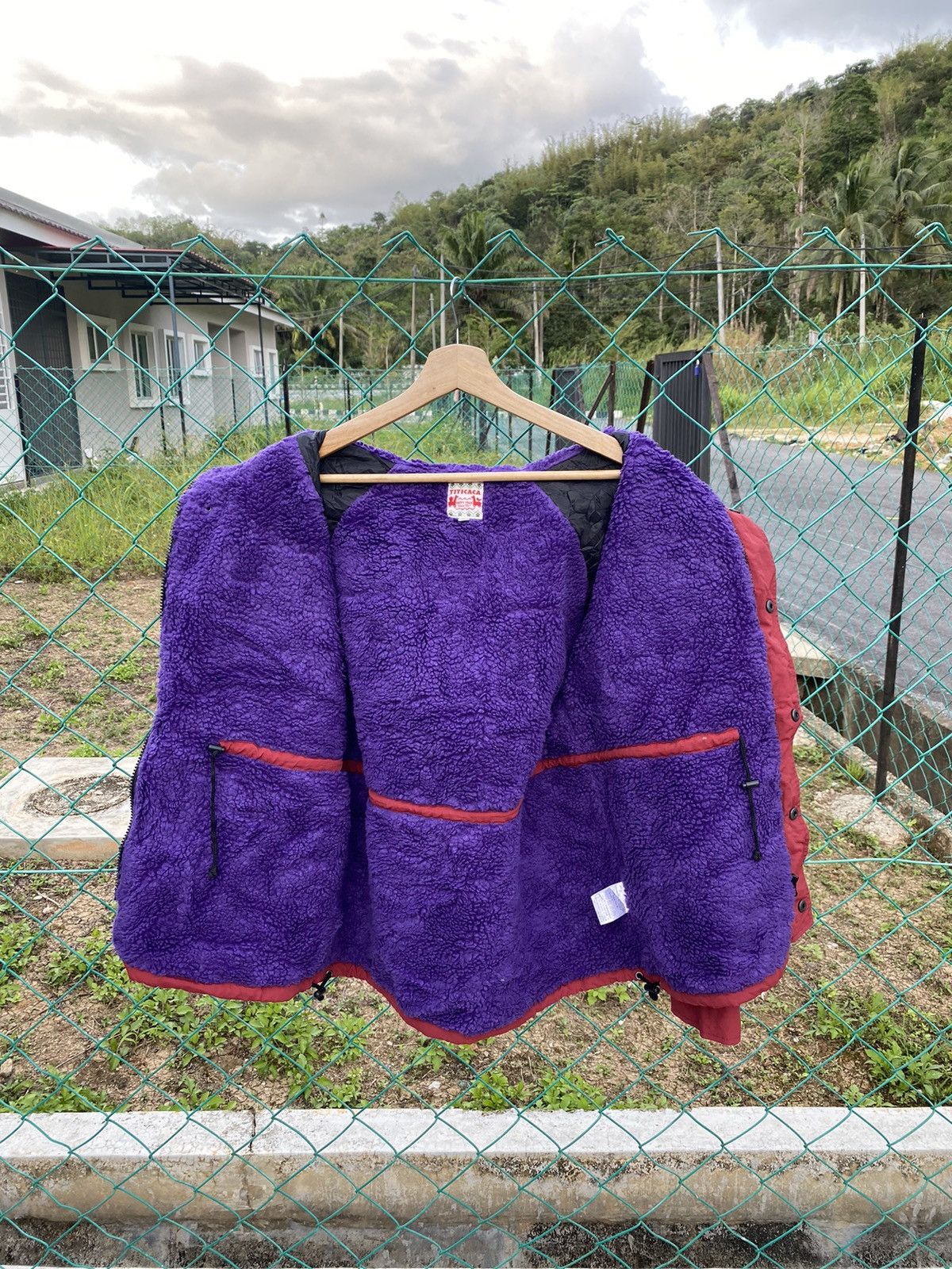 Japanese Brand ⚡️Rare⚡️ Titicaca Sherpa Lining Shell Jacket Size M / US 6-8 / IT 42-44 - 4 Thumbnail