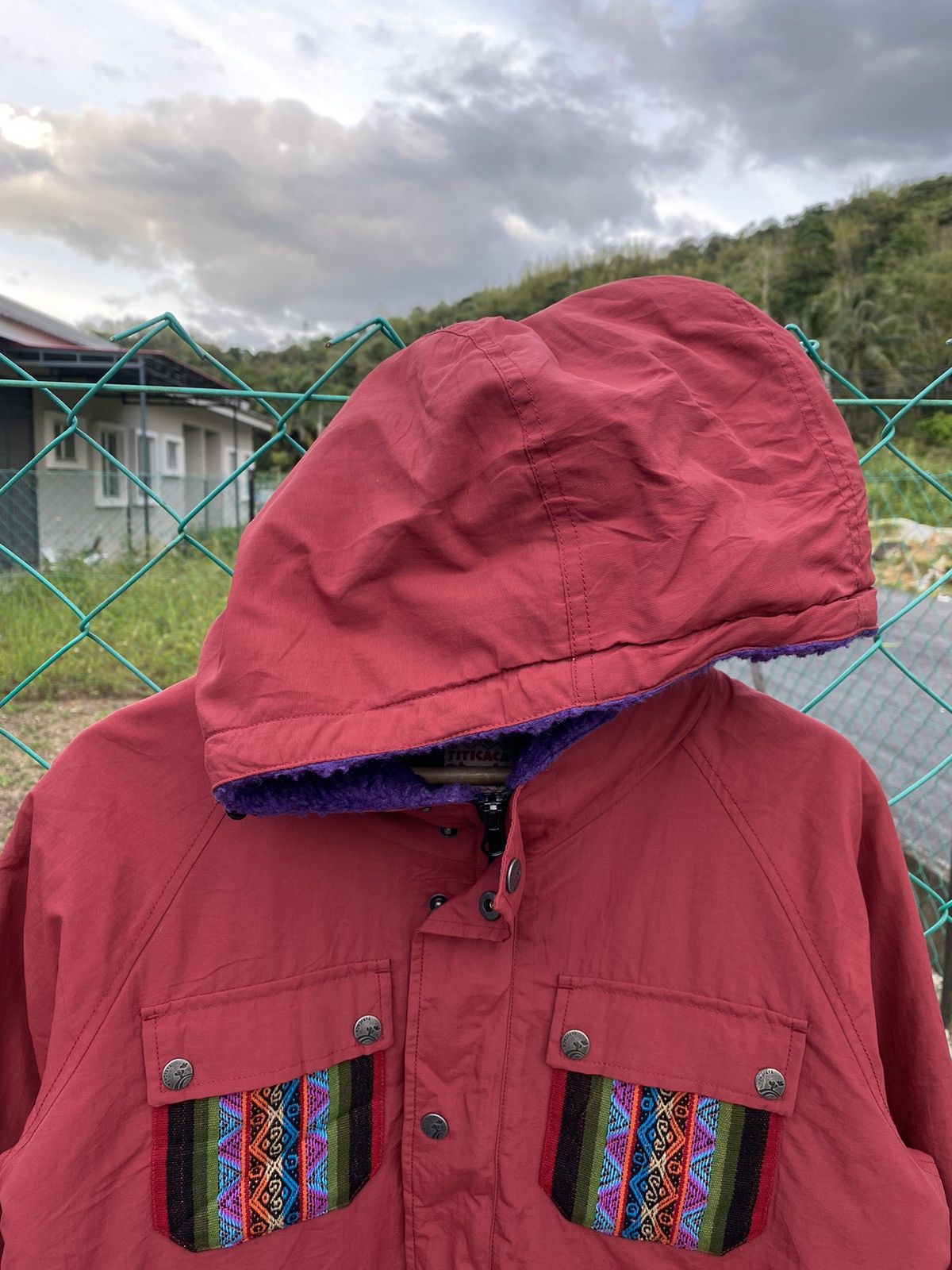 Japanese Brand ⚡️Rare⚡️ Titicaca Sherpa Lining Shell Jacket Size M / US 6-8 / IT 42-44 - 5 Thumbnail