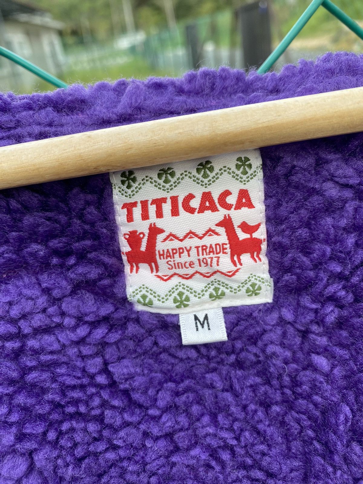 Japanese Brand ⚡️Rare⚡️ Titicaca Sherpa Lining Shell Jacket Size M / US 6-8 / IT 42-44 - 9 Thumbnail