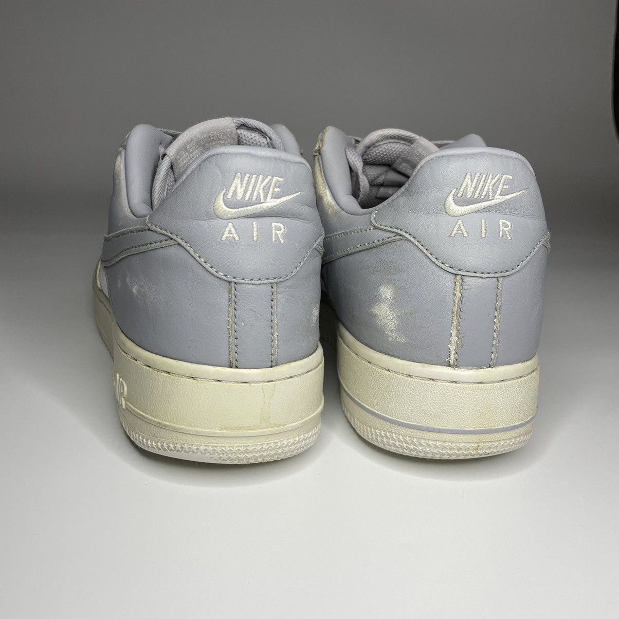Nike 2018 Nike Air Force 1 Low Wolf Grey Size US 11 / EU 44 - 11 Thumbnail