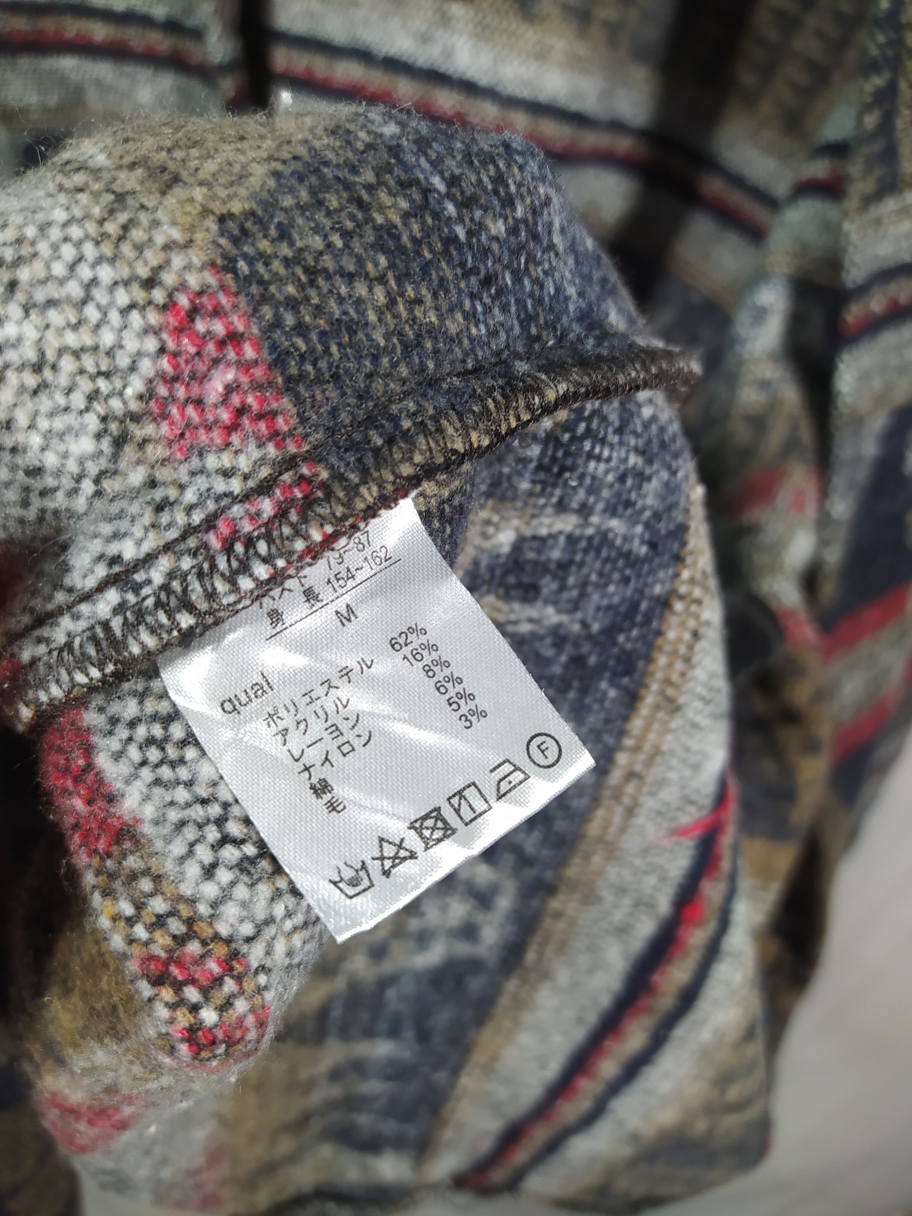 Japanese Brand × Native Radarista Aztec Native Long Cardigan Size US M / EU 48-50 / 2 - 6 Thumbnail