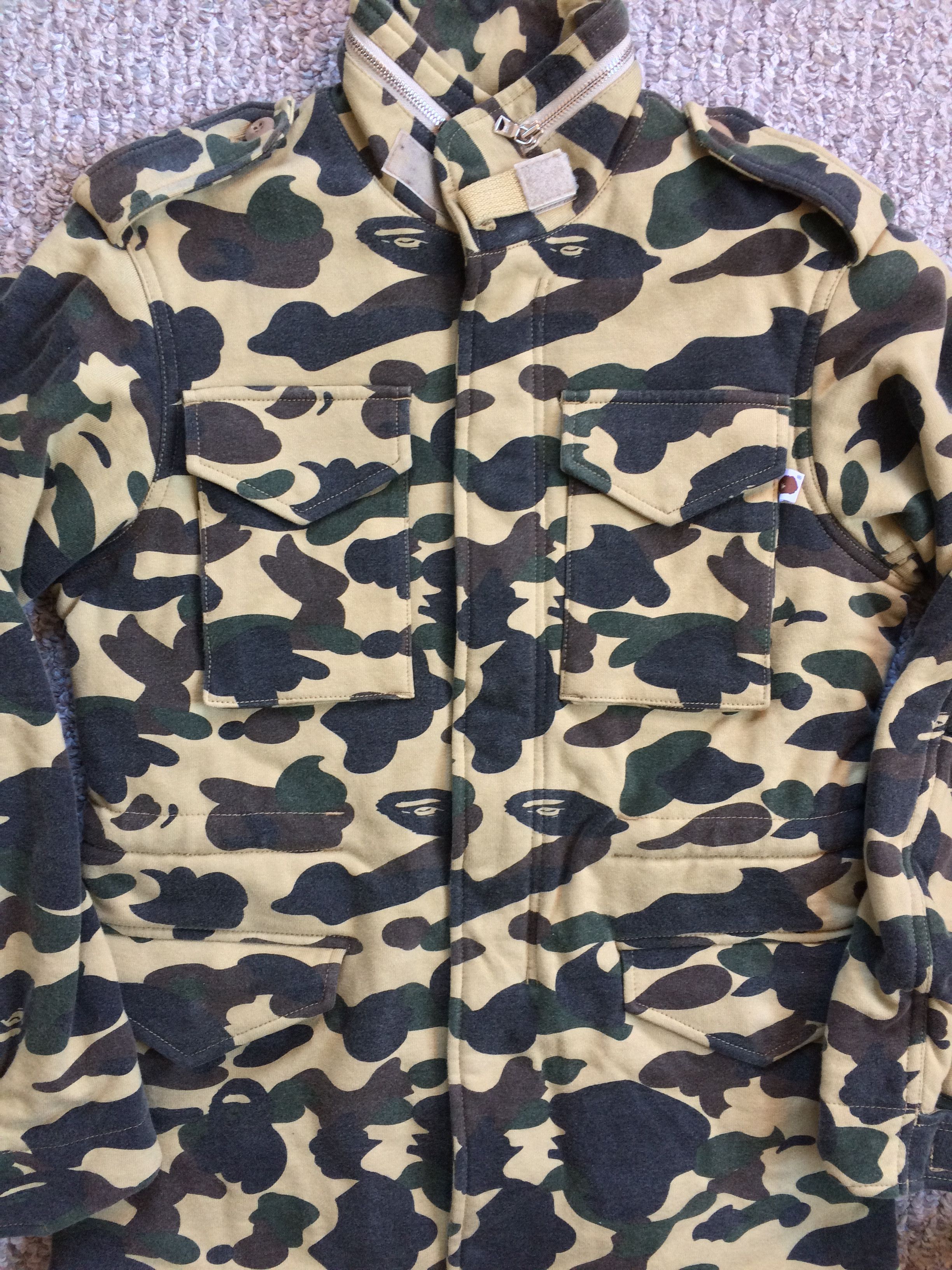 Bape 1st Camo M-65 Jacket Size US S / EU 44-46 / 1 - 2 Thumbnail