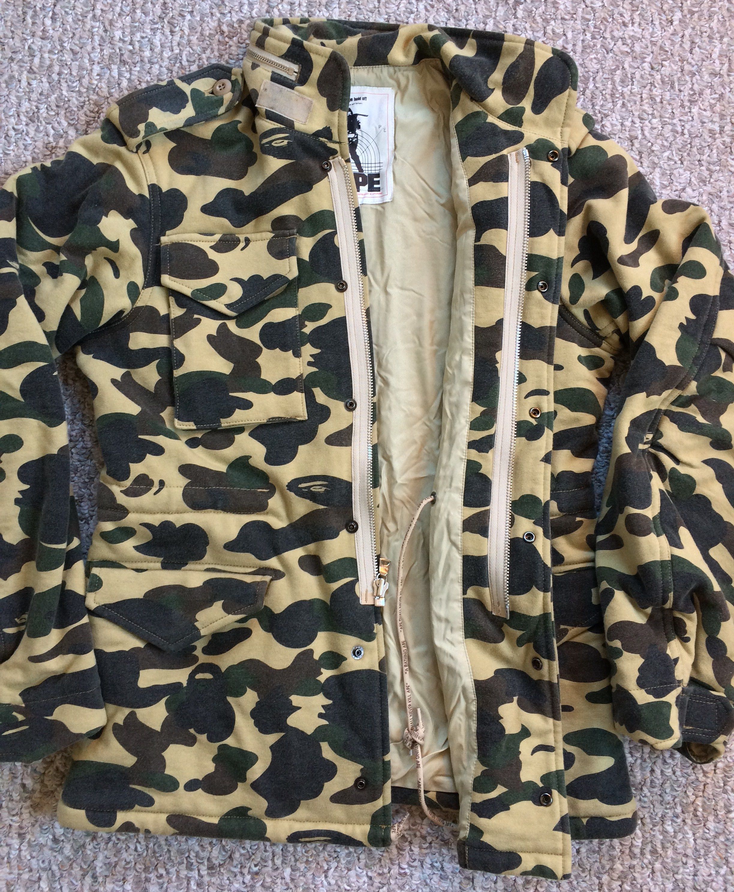 Bape 1st Camo M-65 Jacket Size US S / EU 44-46 / 1 - 3 Thumbnail