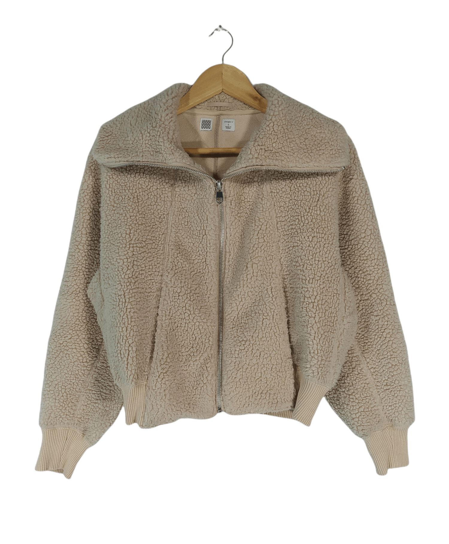Christophe Lemaire × Japanese Brand × Uniqlo uniqlo UUUUU Lemaire cropped Sherpa fleece Size US S / EU 44-46 / 1 - 1 Thumbnail