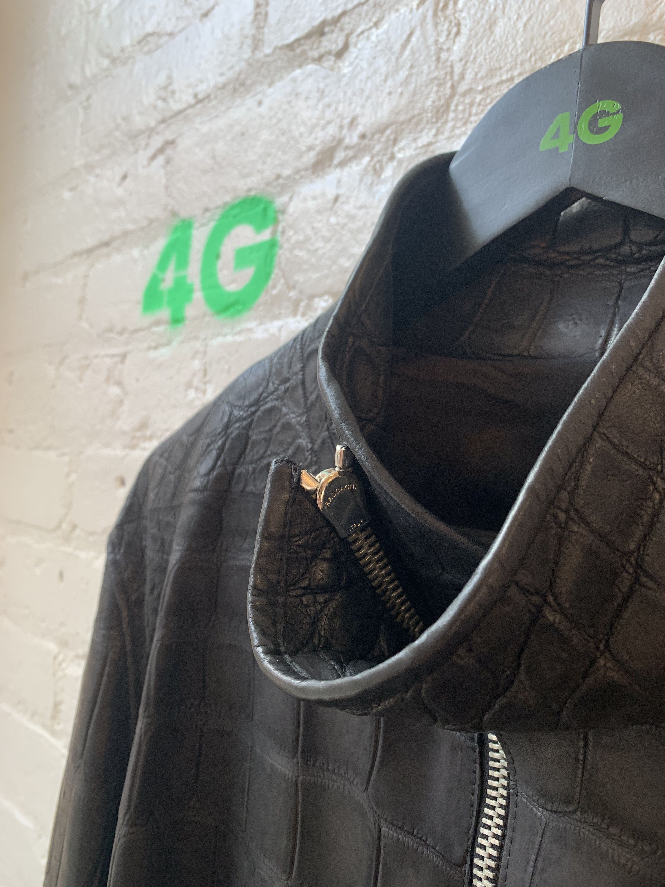 Rick Owens Rick Owens RARE Back Zip Alligator Jacket JAY-Z 1/1 Size US XXL / EU 58 / 5 - 7 Thumbnail