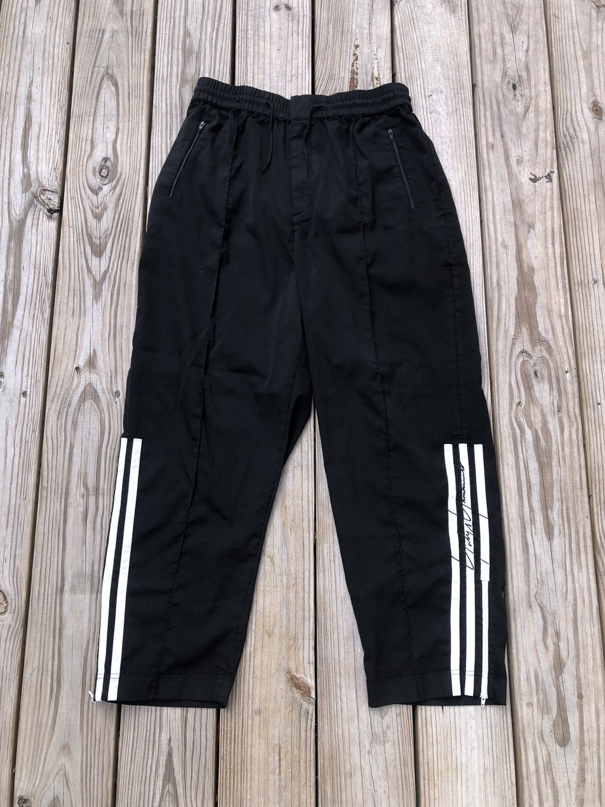 Adidas Adidas Y3 Track Pants Small Pleated Yohji Yamamoto Grailed