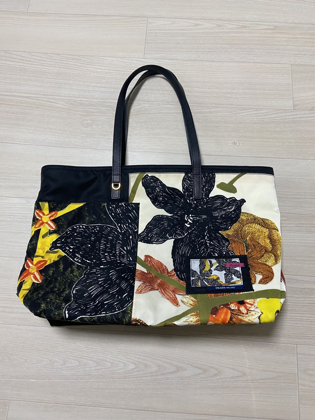 Prada Prada ‘FLOREAL’ CHRISTOPHE CHEMIN hand bag Size ONE SIZE - 1 Thumbnail