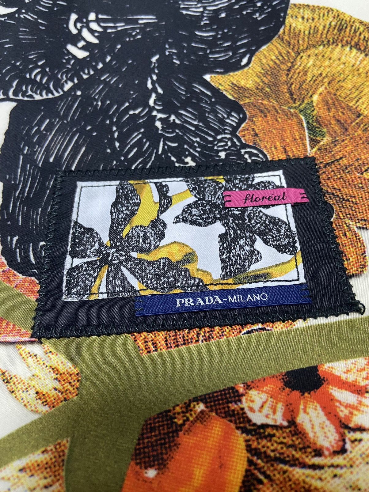 Prada Prada ‘FLOREAL’ CHRISTOPHE CHEMIN hand bag Size ONE SIZE - 3 Thumbnail