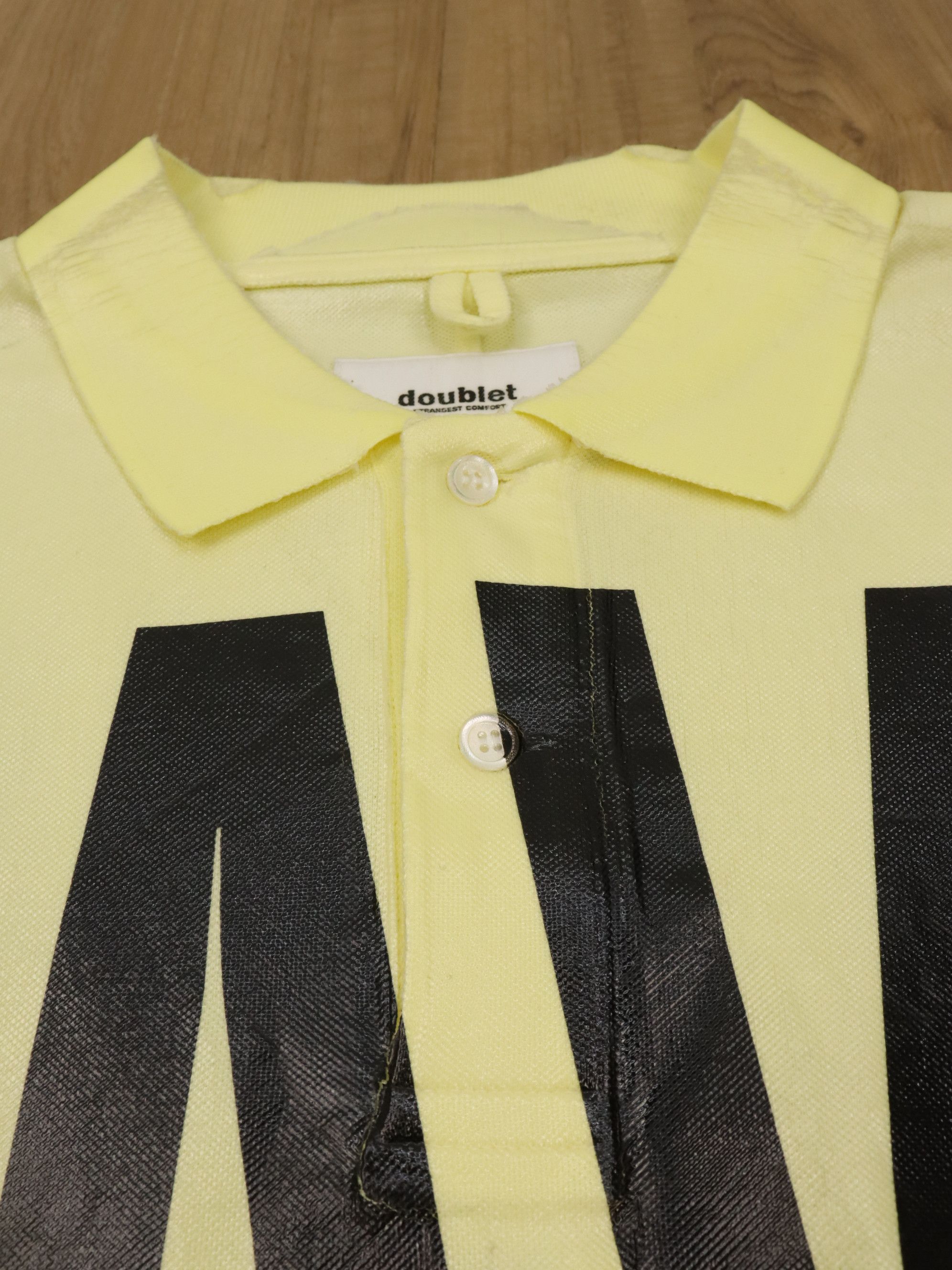 Doublet DOUBLET 3D Cuttin Polo Shirt Says Slogan Boxy Fit Size US M / EU 48-50 / 2 - 10 Thumbnail
