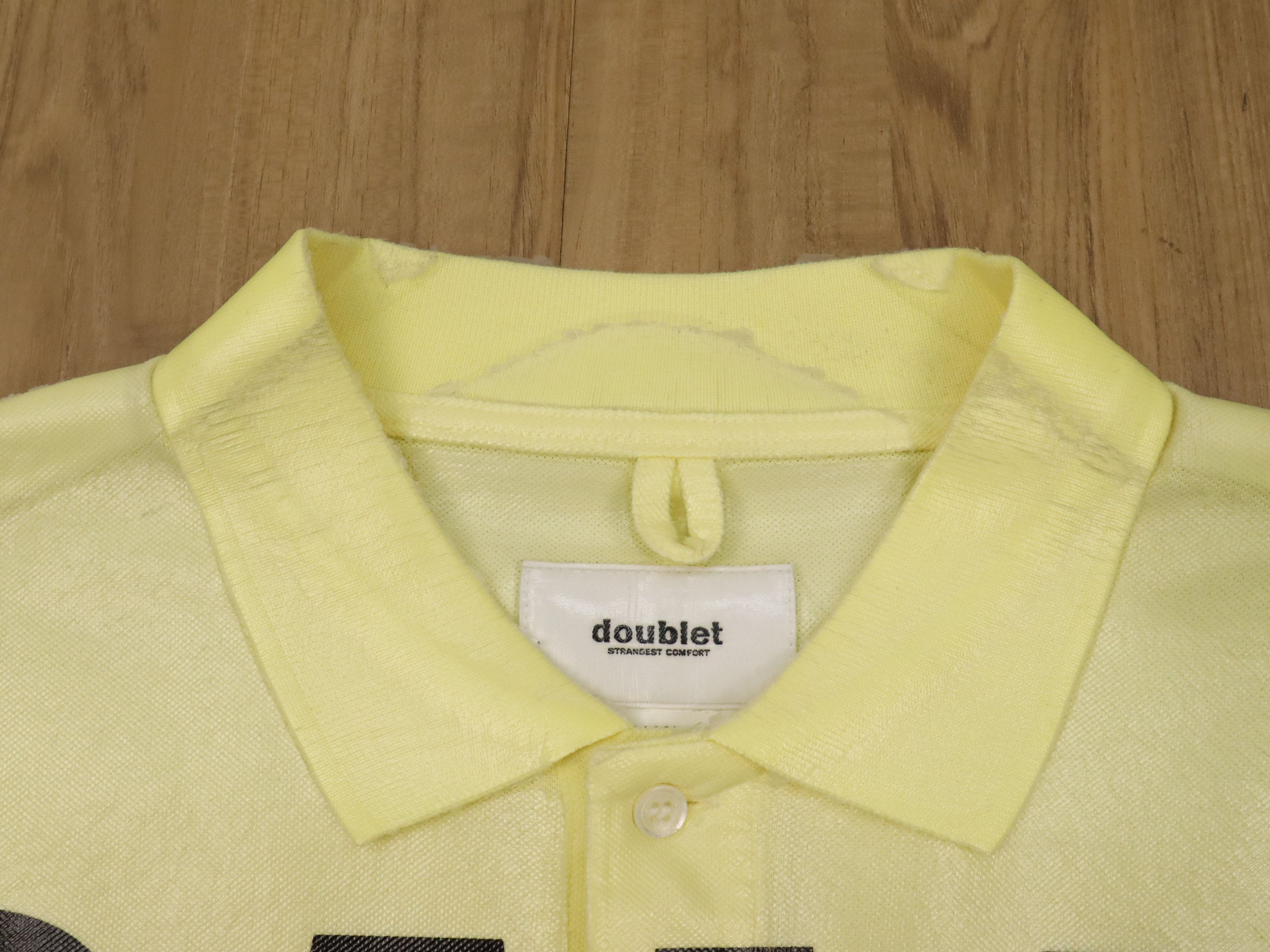 Doublet DOUBLET 3D Cuttin Polo Shirt Says Slogan Boxy Fit Size US M / EU 48-50 / 2 - 11 Thumbnail