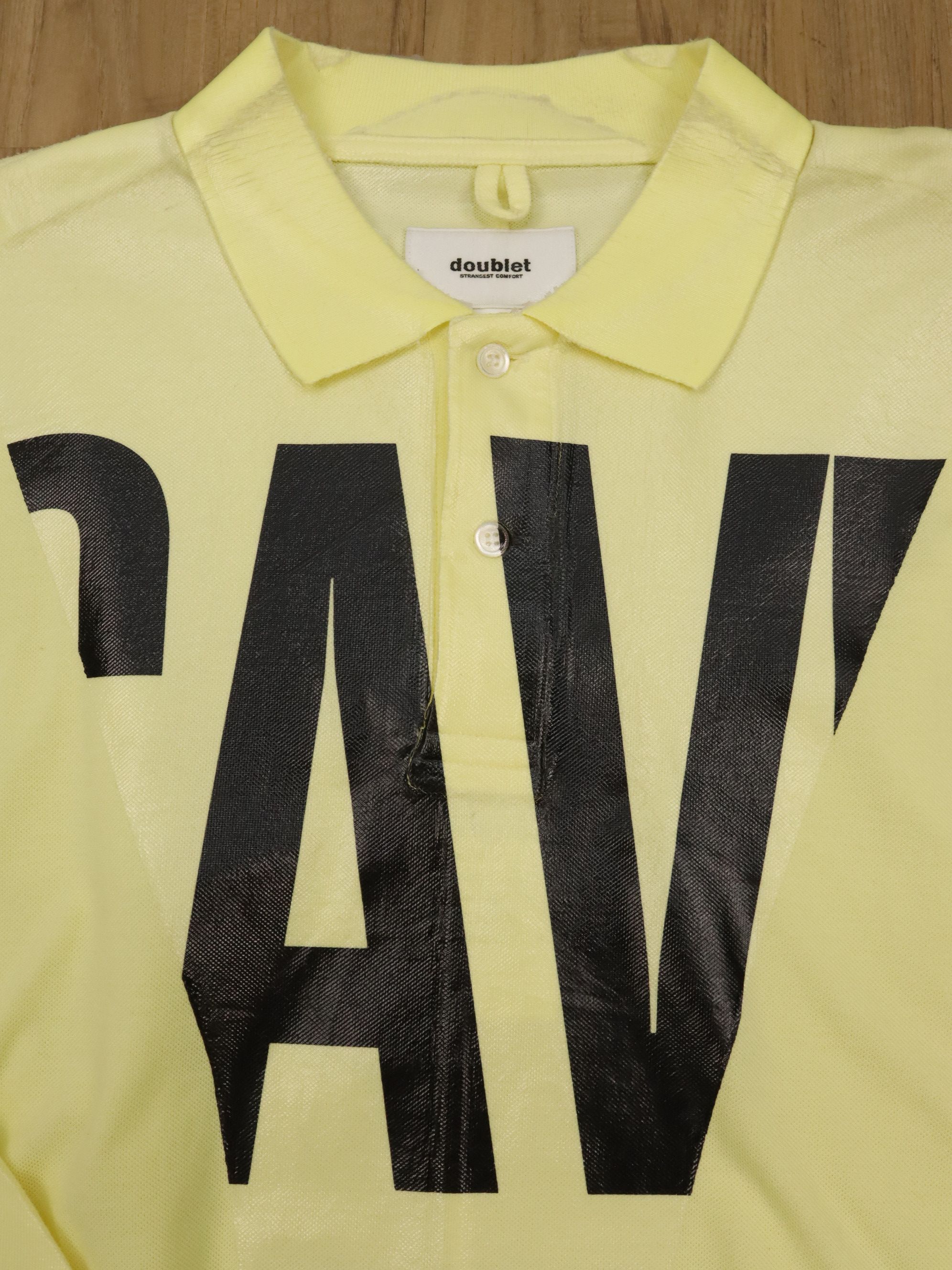 Doublet DOUBLET 3D Cuttin Polo Shirt Says Slogan Boxy Fit Size US M / EU 48-50 / 2 - 12 Thumbnail