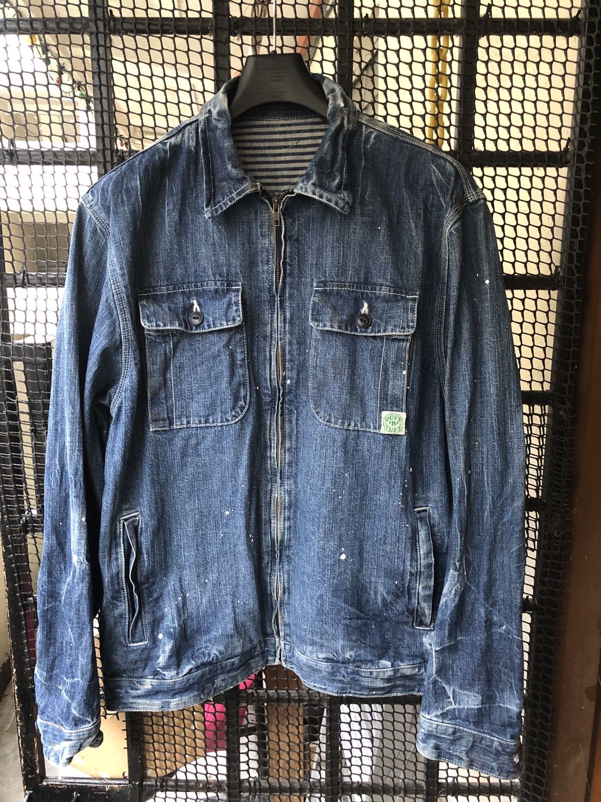 MASTERPIECE/マスターピース RUFF N TUFF ジップアップデニム