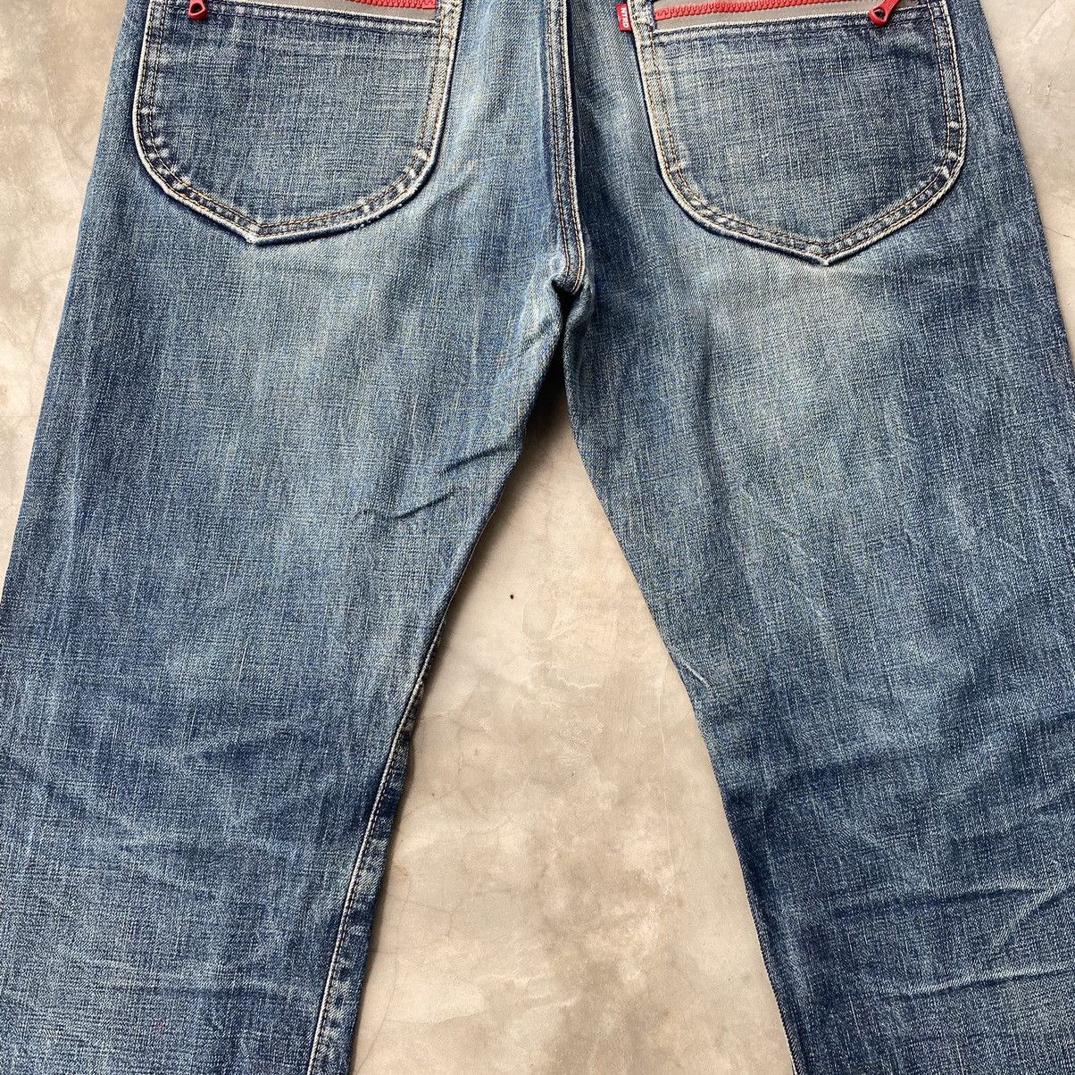 Japanese Brand × Nitraid × Vintage Vintage Nitraid Japanese Jeans Selvedge denim Release hem Size US 32 / EU 48 - 11 Thumbnail