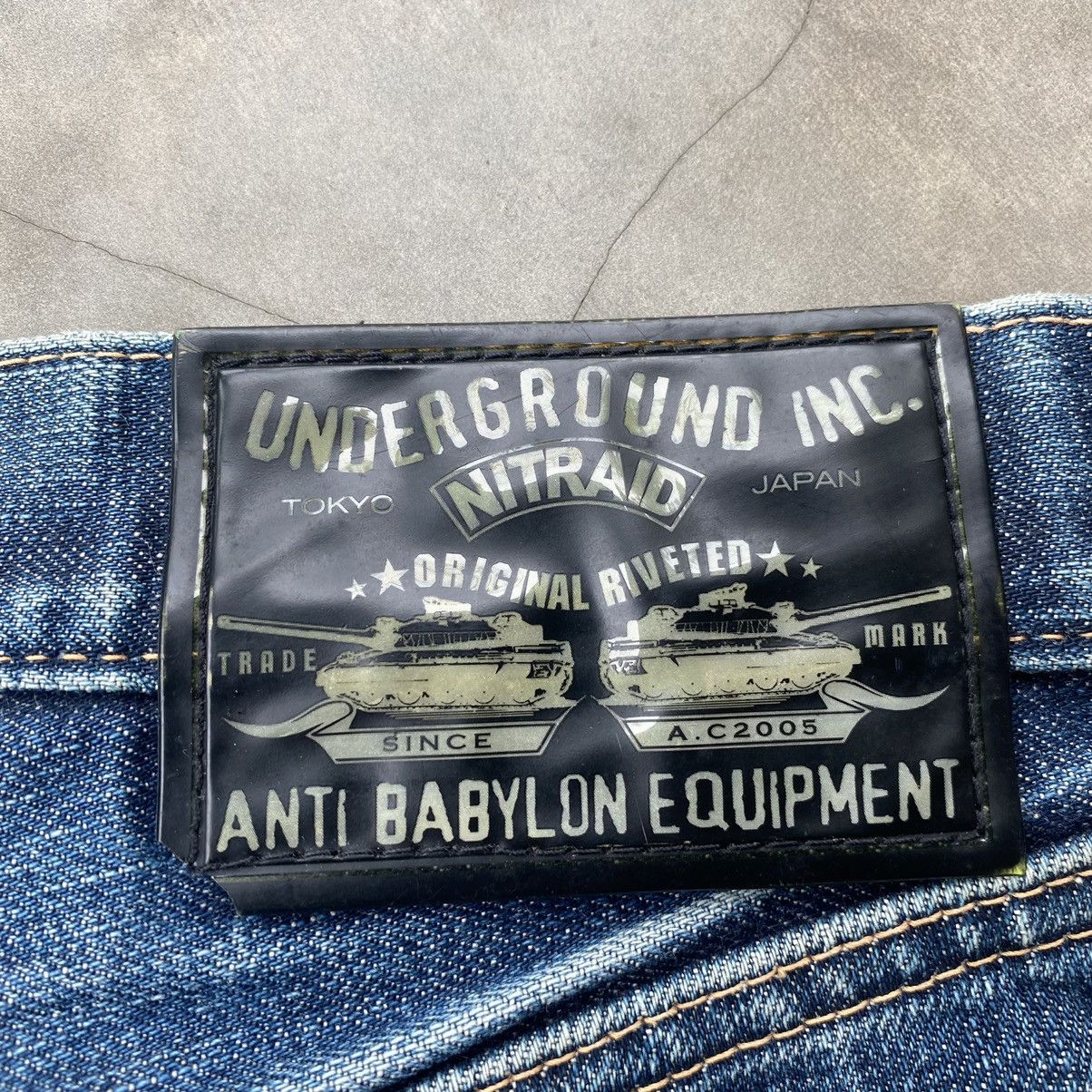 Japanese Brand × Nitraid × Vintage Vintage Nitraid Japanese Jeans Selvedge denim Release hem Size US 32 / EU 48 - 13 Thumbnail
