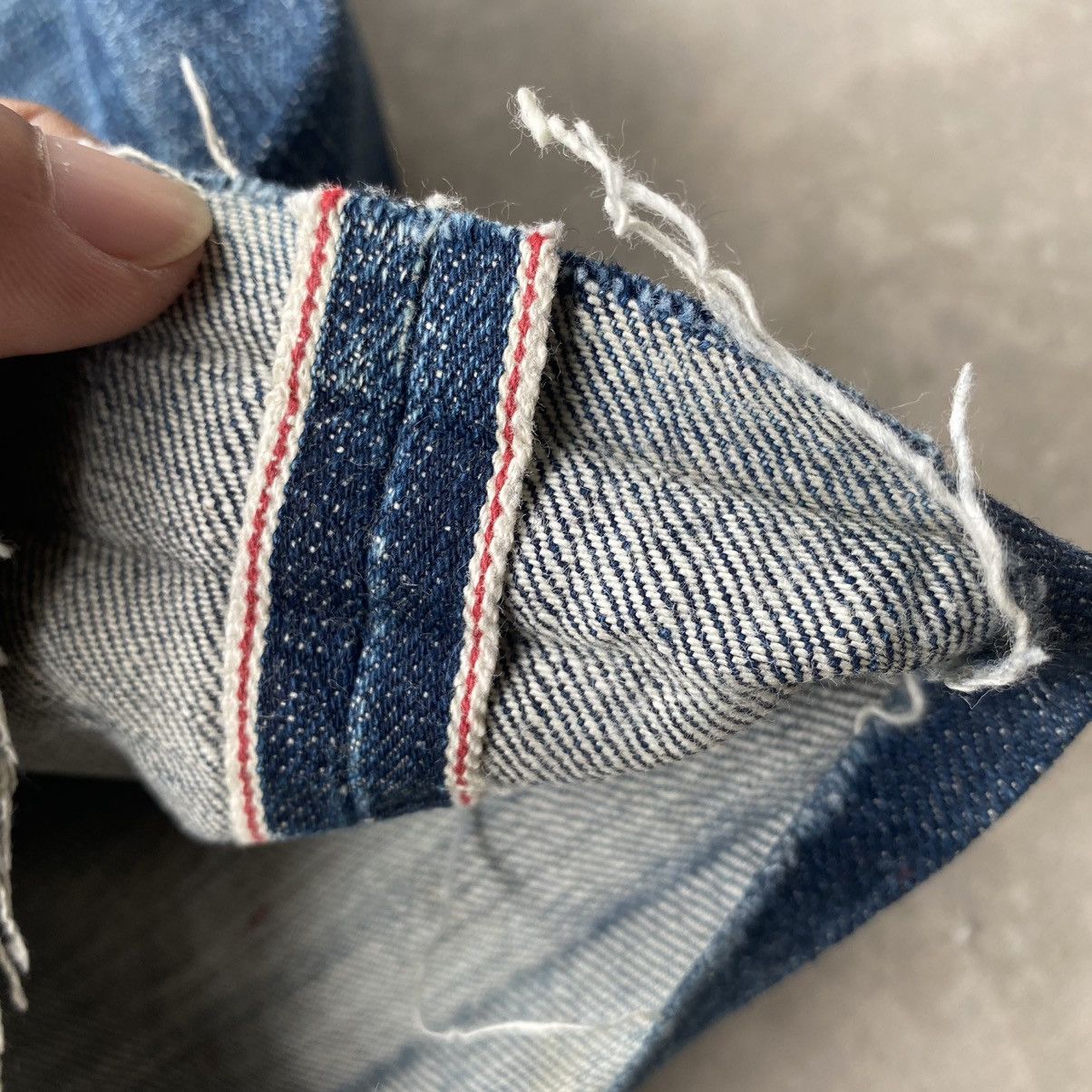 Japanese Brand × Nitraid × Vintage Vintage Nitraid Japanese Jeans Selvedge denim Release hem Size US 32 / EU 48 - 3 Thumbnail