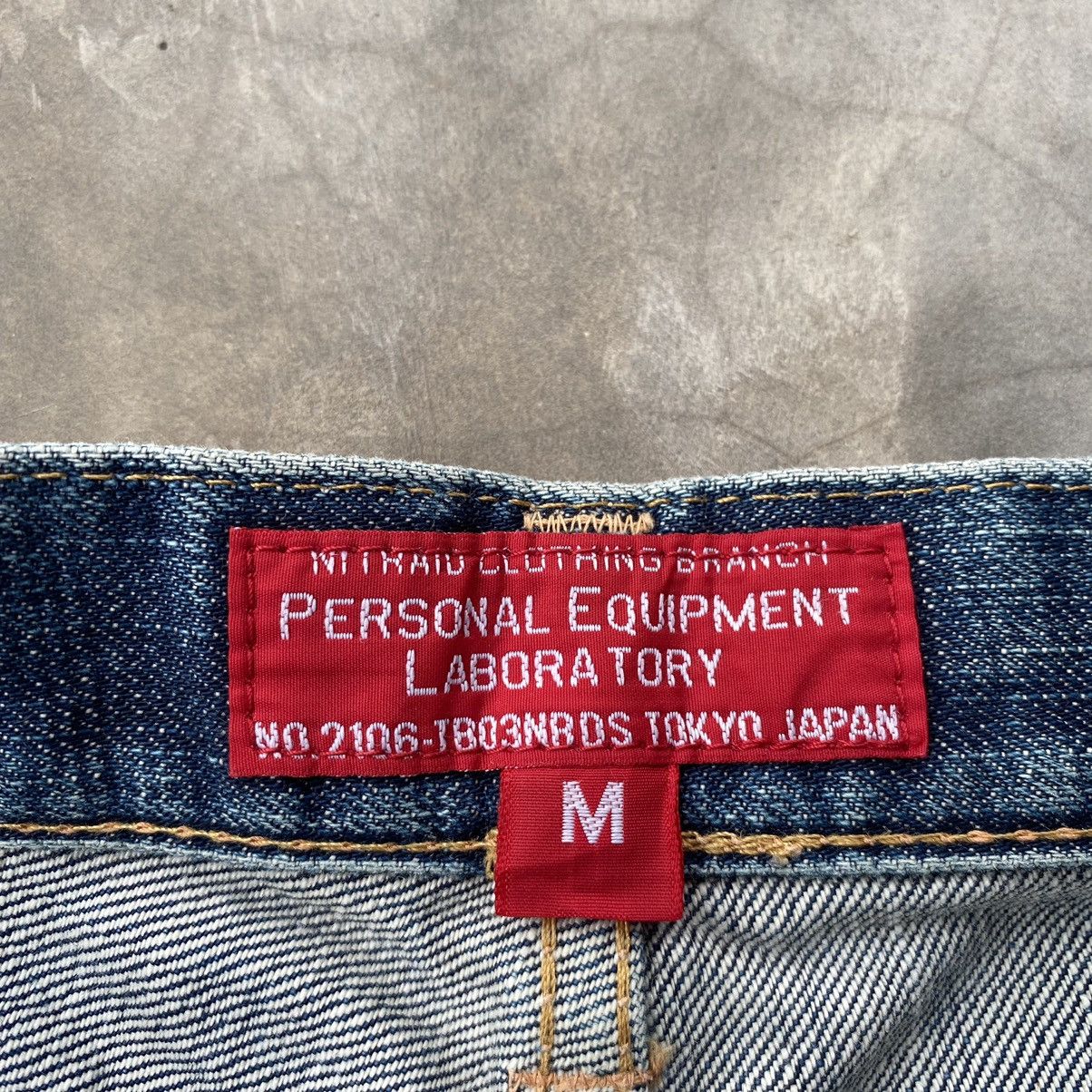Japanese Brand × Nitraid × Vintage Vintage Nitraid Japanese Jeans Selvedge denim Release hem Size US 32 / EU 48 - 7 Thumbnail