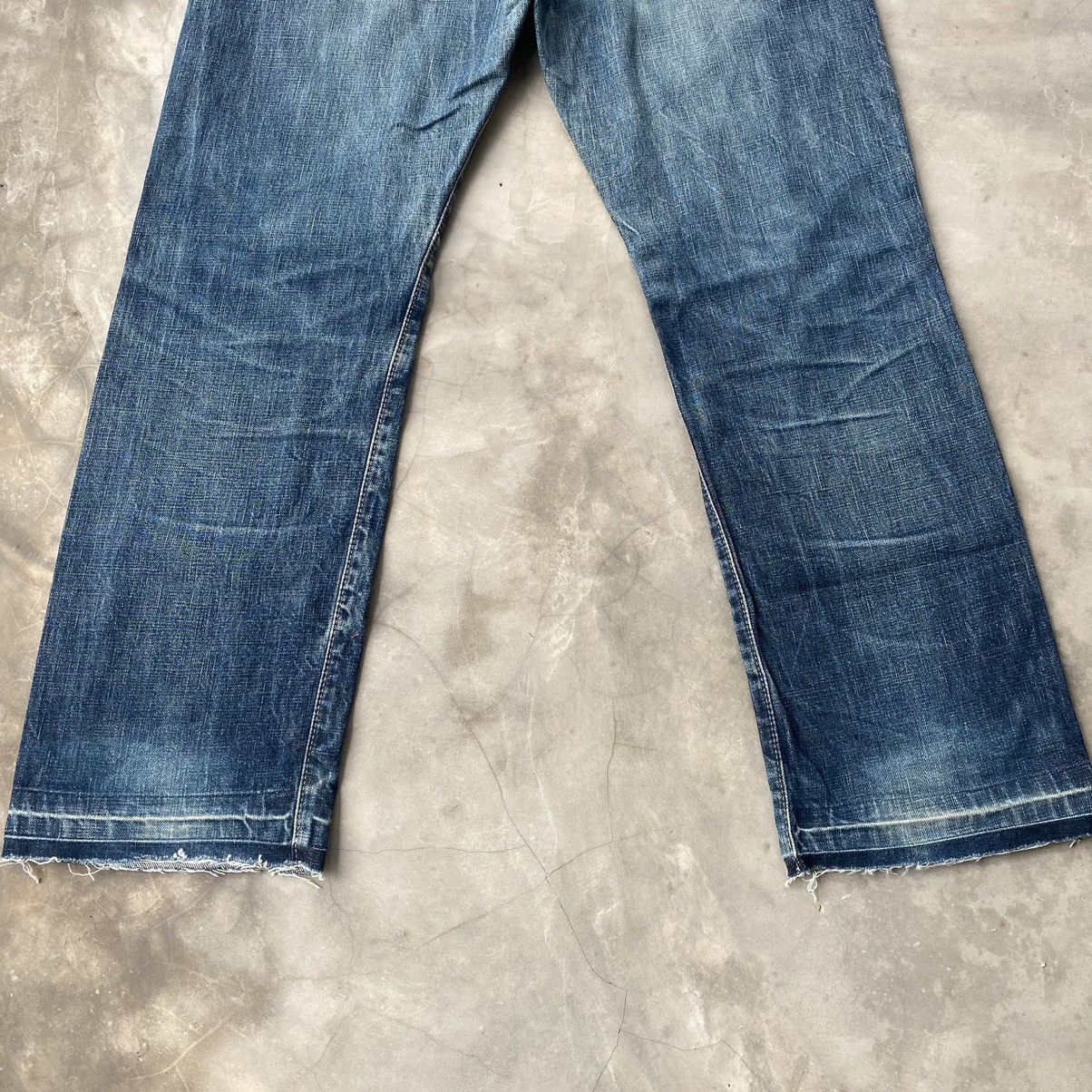 Japanese Brand × Nitraid × Vintage Vintage Nitraid Japanese Jeans Selvedge denim Release hem Size US 32 / EU 48 - 10 Thumbnail