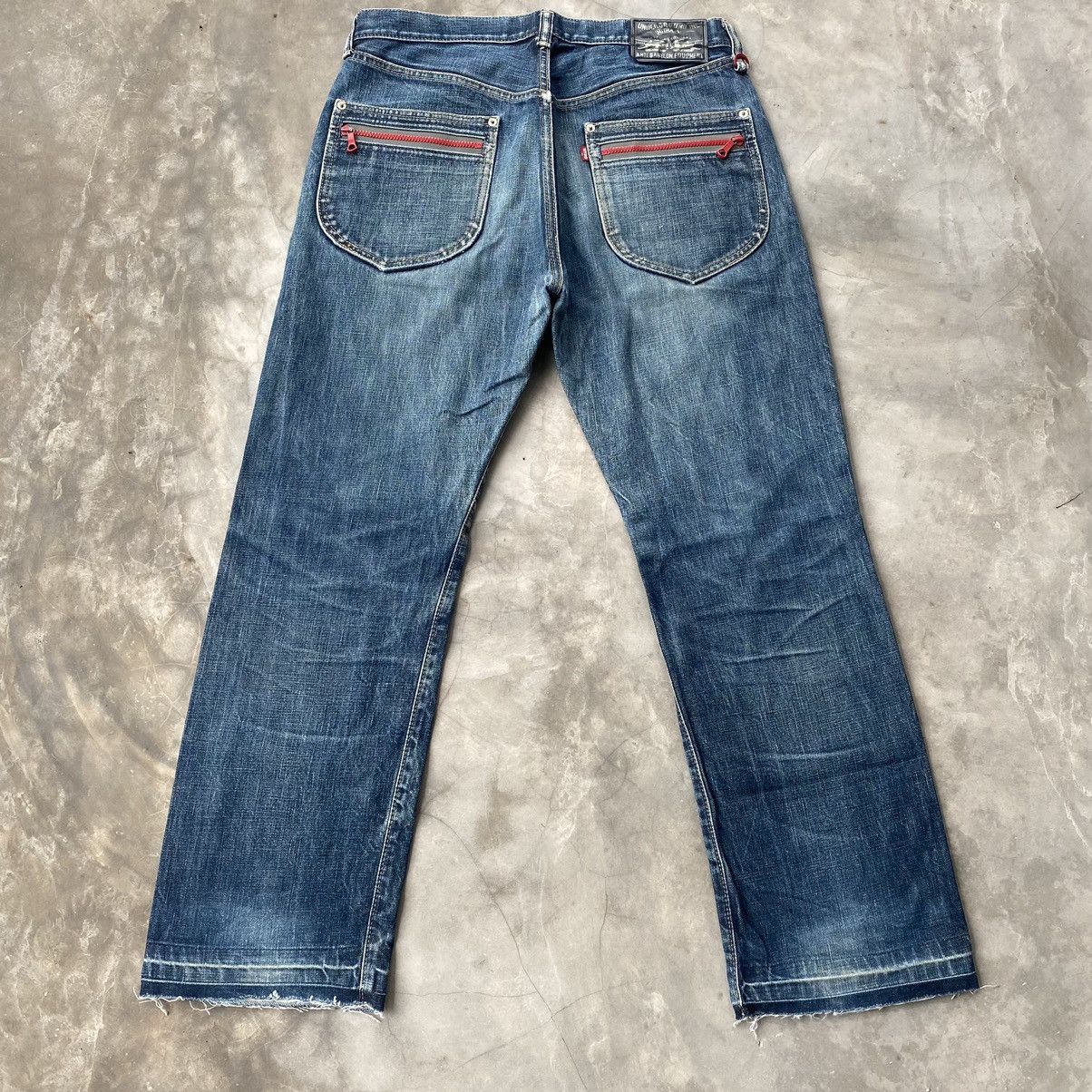 Japanese Brand × Nitraid × Vintage Vintage Nitraid Japanese Jeans Selvedge denim Release hem Size US 32 / EU 48 - 9 Thumbnail
