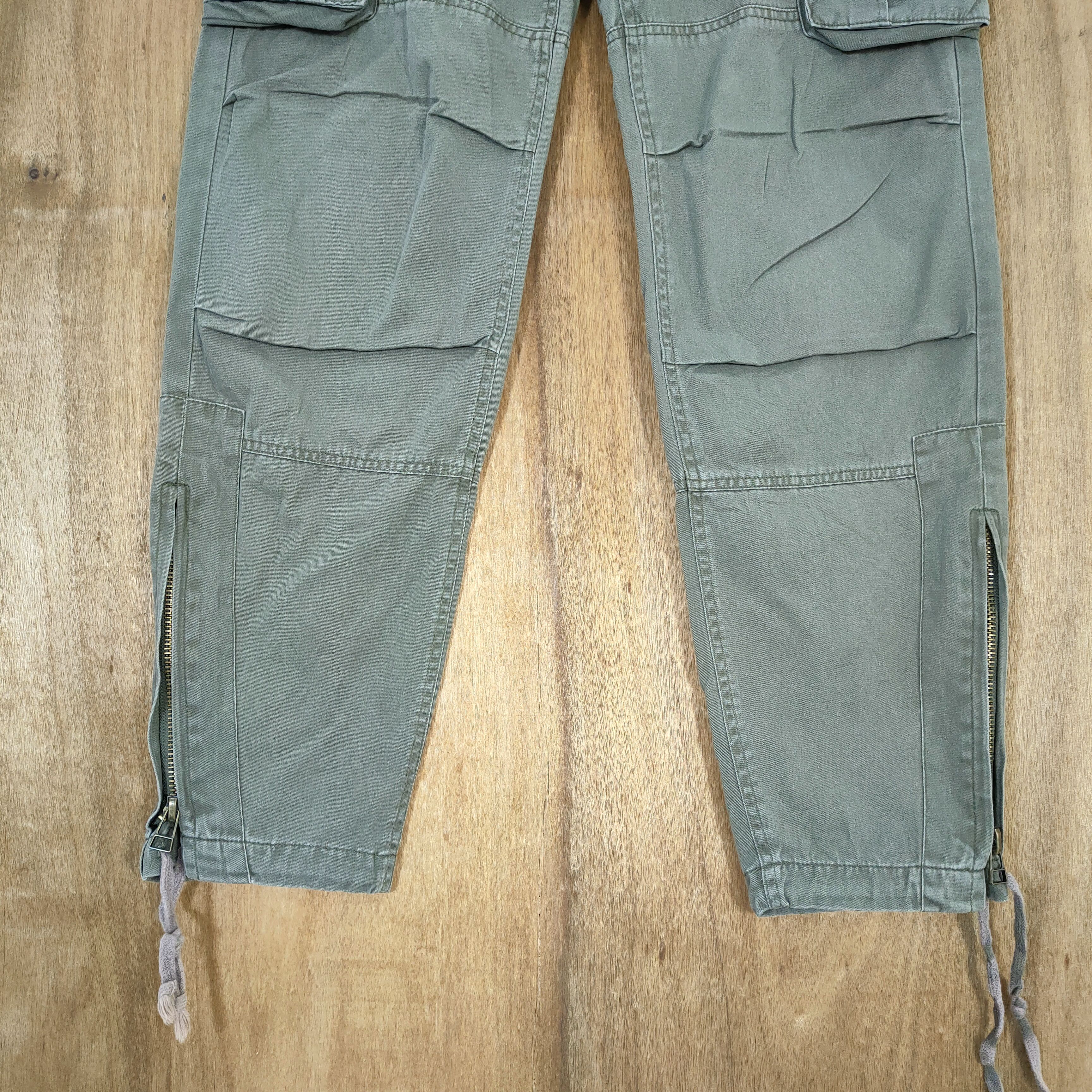 Japanese Brand VINTAGE LUCY GREEN CARGO PANTS Size US 32 / EU 48 - 11 Thumbnail