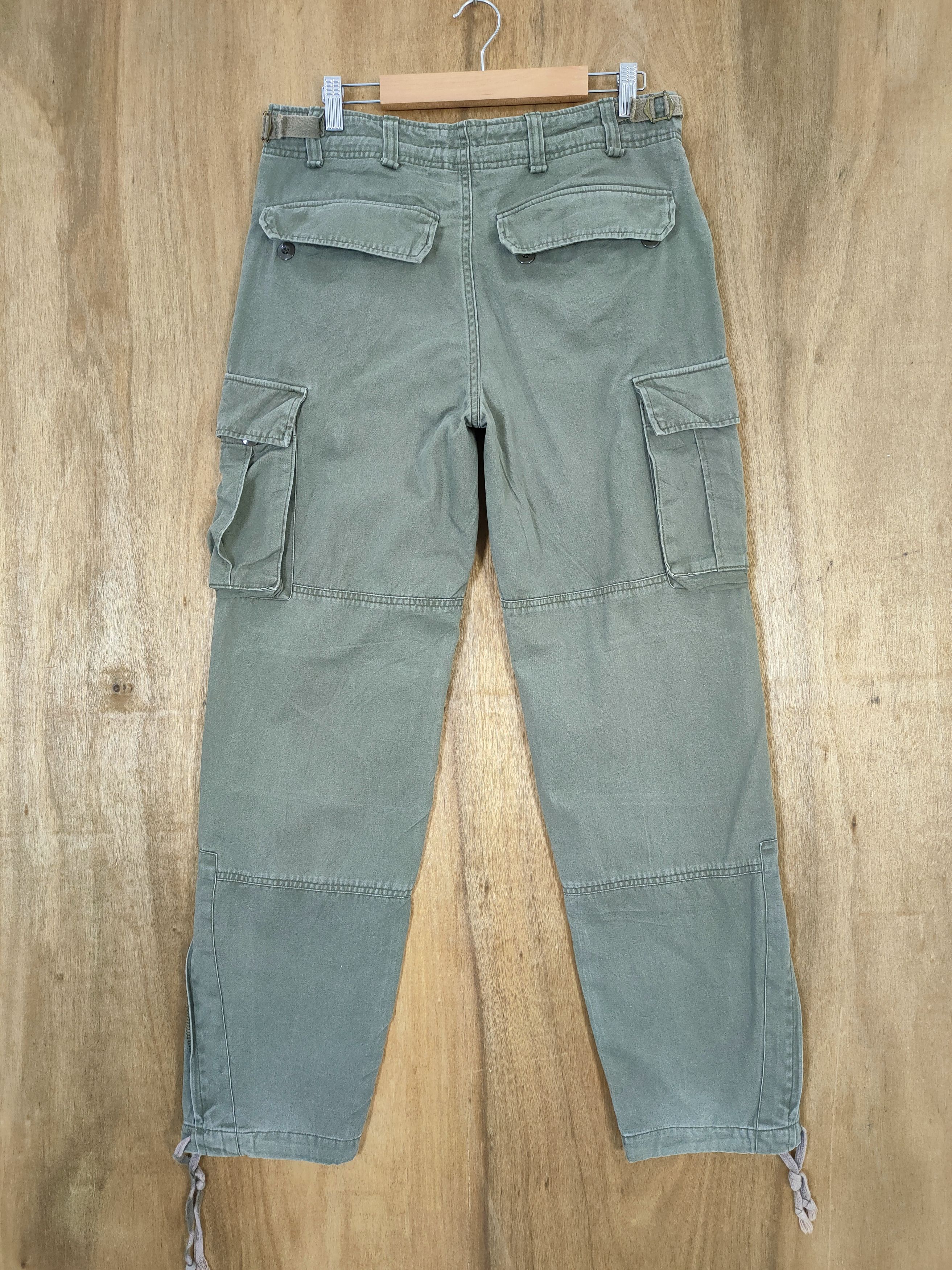 Japanese Brand VINTAGE LUCY GREEN CARGO PANTS Size US 32 / EU 48 - 3 Thumbnail