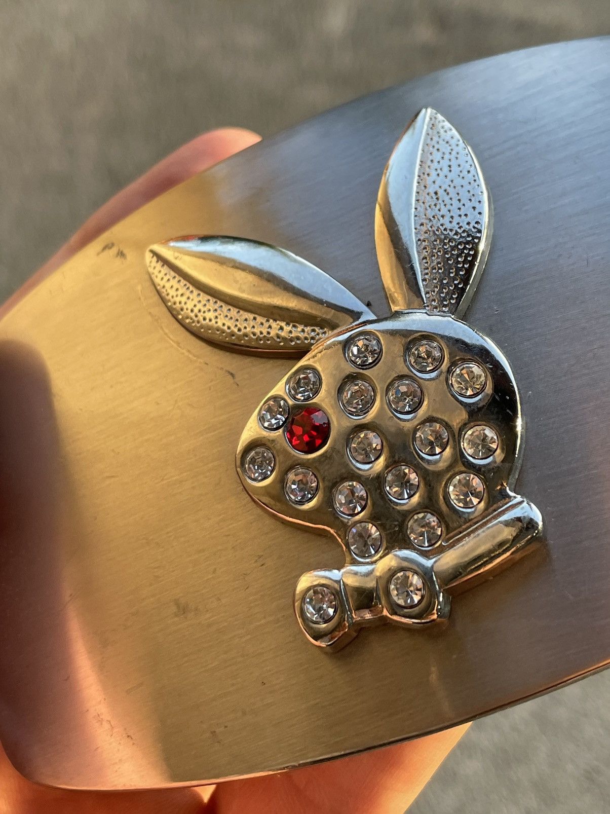 Playboy × Vintage Rhinestone Playboy Buckle Size ONE SIZE - 5 Thumbnail
