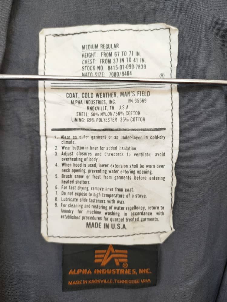 Alpha Industries Vintage Alpha Industries Heavy Jacket Size US L / EU 52-54 / 3 - 7 Thumbnail
