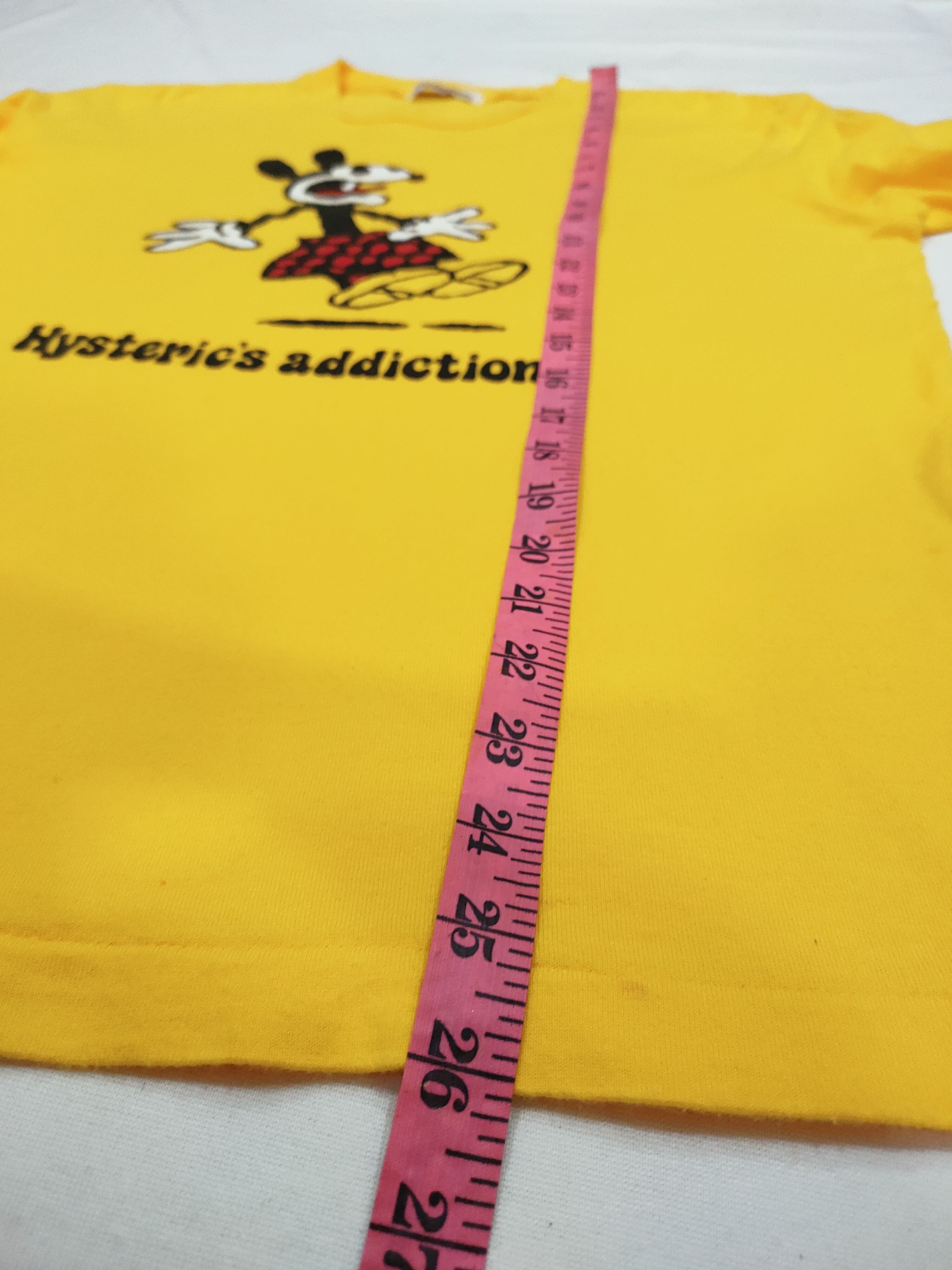 Hysteric Glamour HYSTERIC'S ADDICTION SINGLE STITCHES EARLY 1990s Size US M / EU 48-50 / 2 - 8 Thumbnail