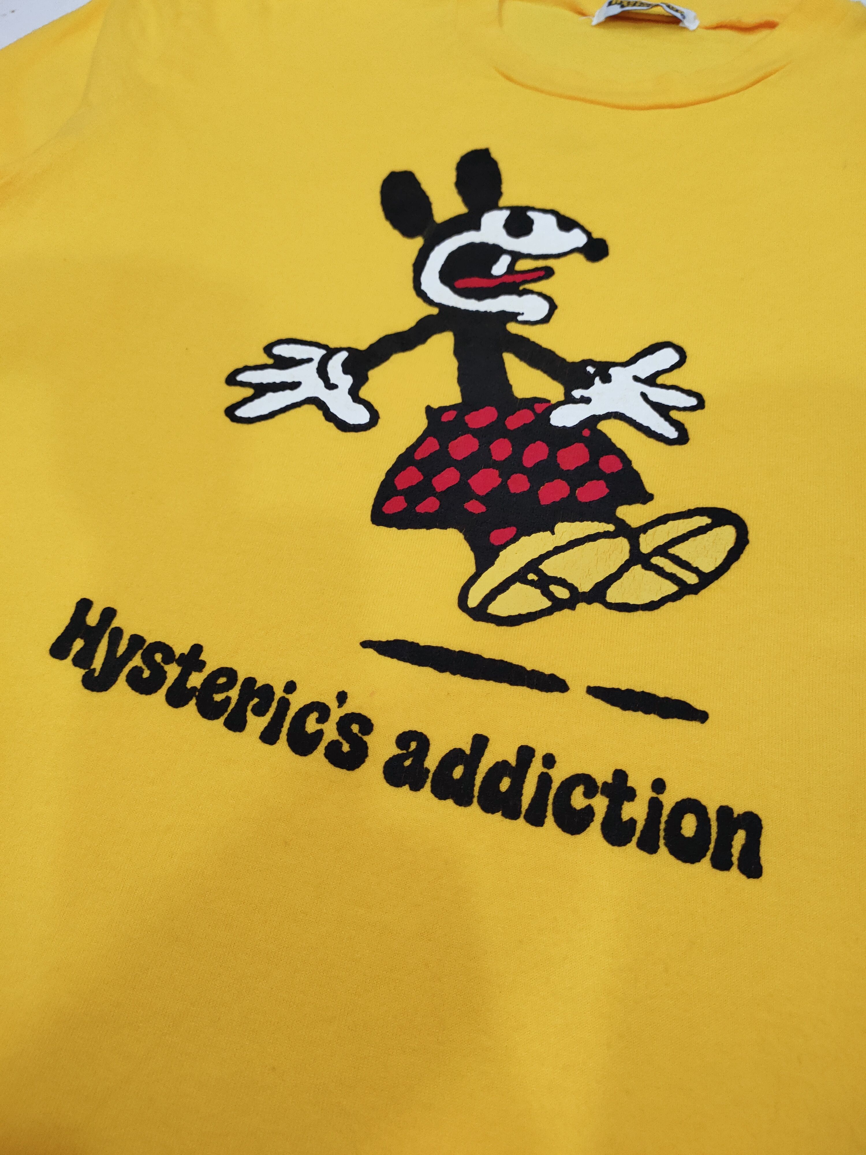 Hysteric Glamour HYSTERIC'S ADDICTION SINGLE STITCHES EARLY 1990s Size US M / EU 48-50 / 2 - 10 Thumbnail