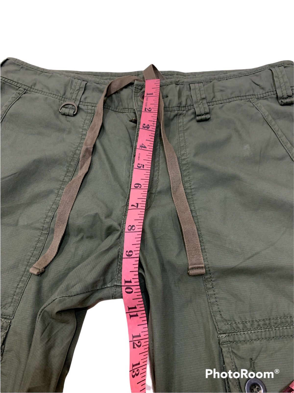 Uniqlo UNIQLO SLIM FIT ARMY CARGO PANTS OG Size US 31 - 8 Thumbnail