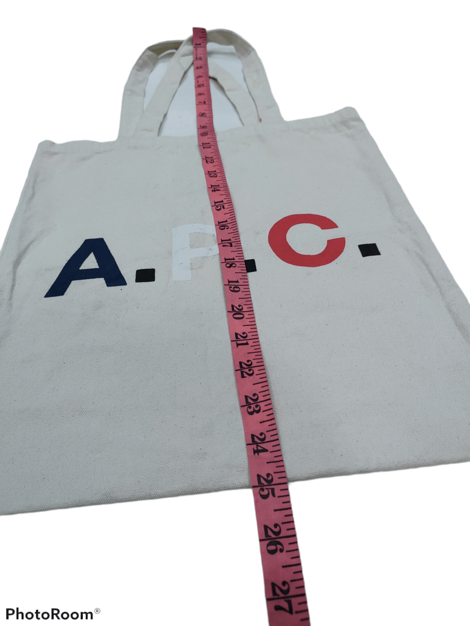 A.P.C. APC FRANCE COTTON TOTE BAG Size ONE SIZE - 3 Thumbnail