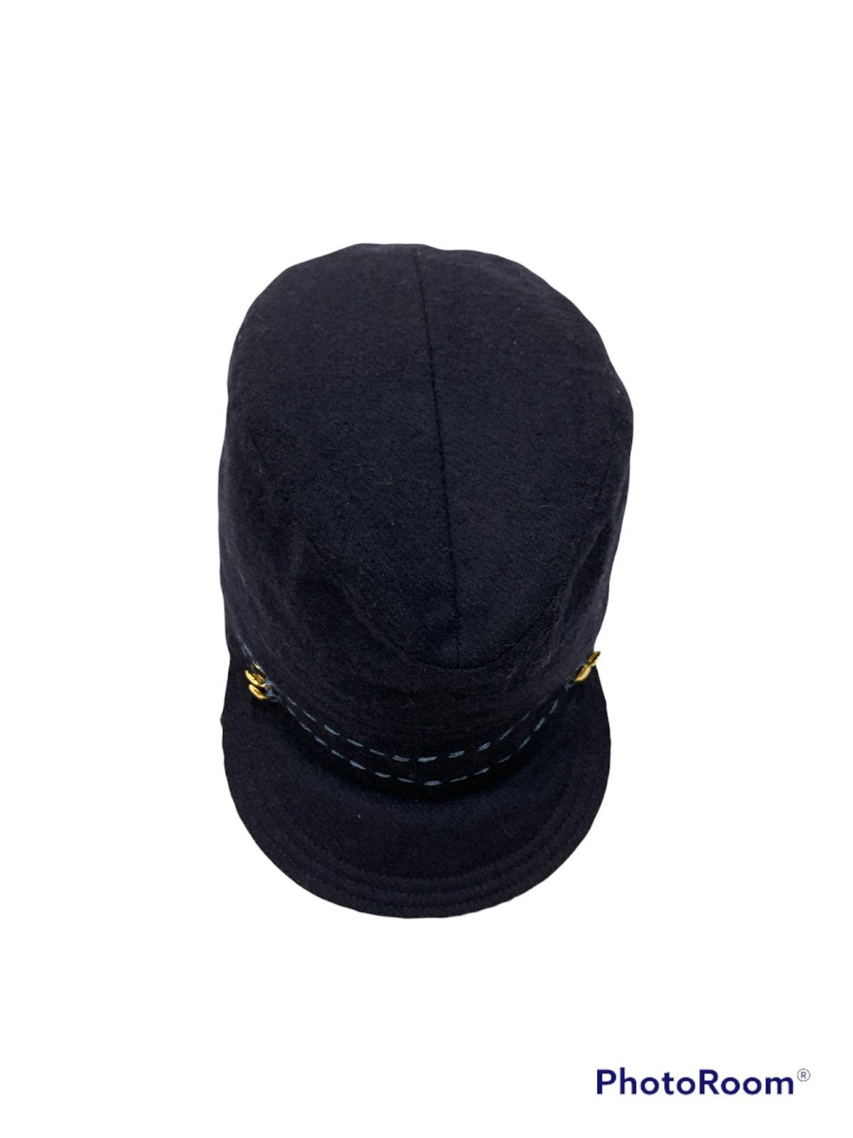 Japanese Brand CASSELINI KEPI HAT SASHIKO STITCHES Size ONE SIZE - 5 Thumbnail