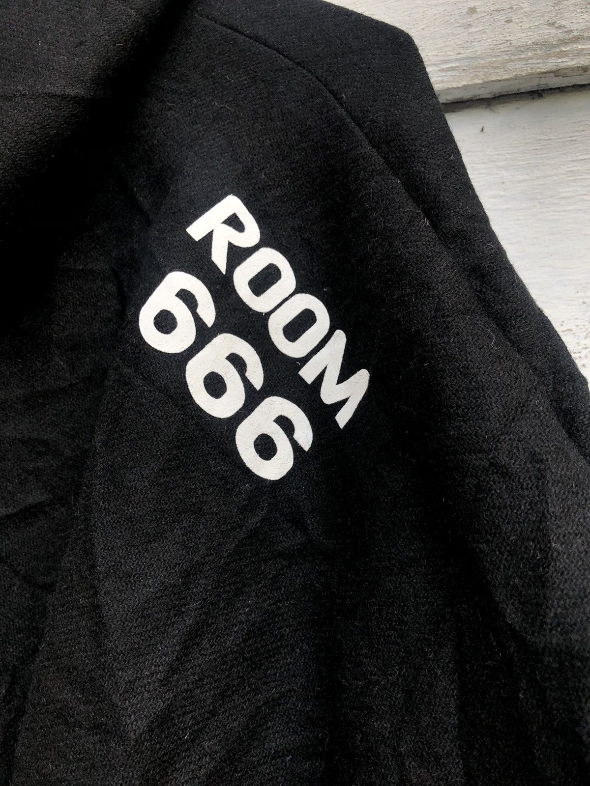 Japanese Brand × Seditionaries MILK BOY SATANIC LOGO BAD OMEN ROOM 666 WOOL PONCHOS Size US L / EU 52-54 / 3 - 7 Thumbnail