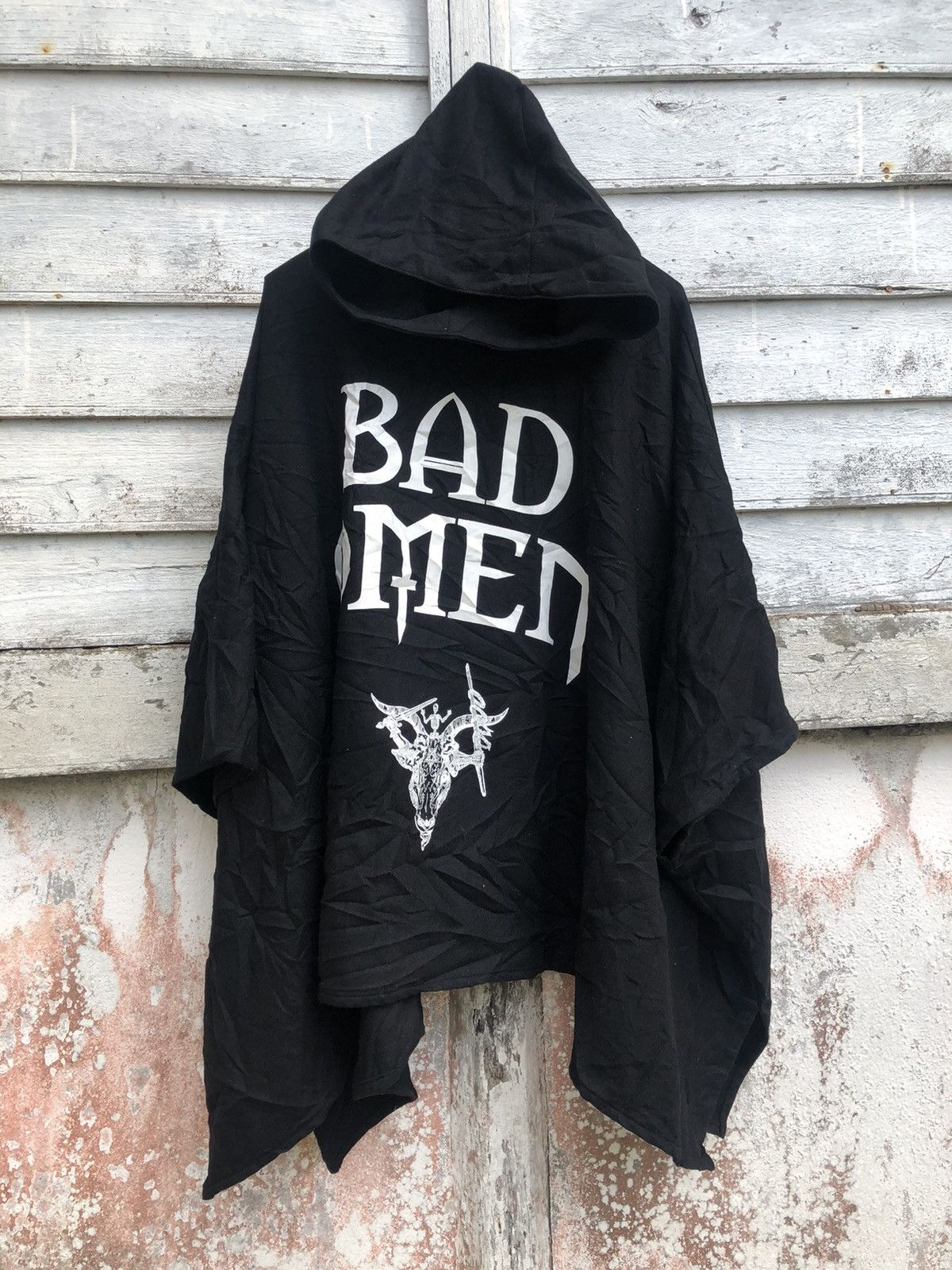 Japanese Brand × Seditionaries MILK BOY SATANIC LOGO BAD OMEN ROOM 666 WOOL PONCHOS Size US L / EU 52-54 / 3 - 3 Thumbnail