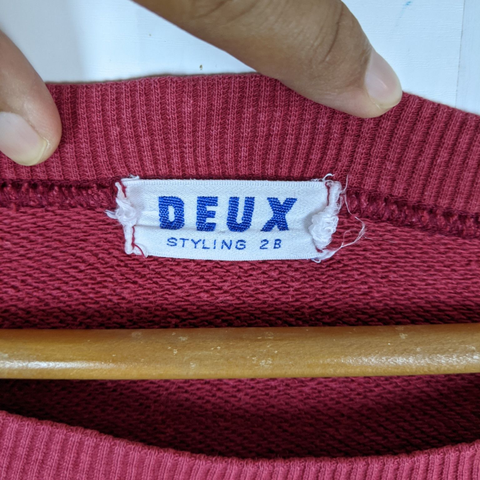 Japanese Brand Vintage 80's DEUX Passage Boy Japan Jumper Sweatshirt Size US L / EU 52-54 / 3 - 9 Thumbnail