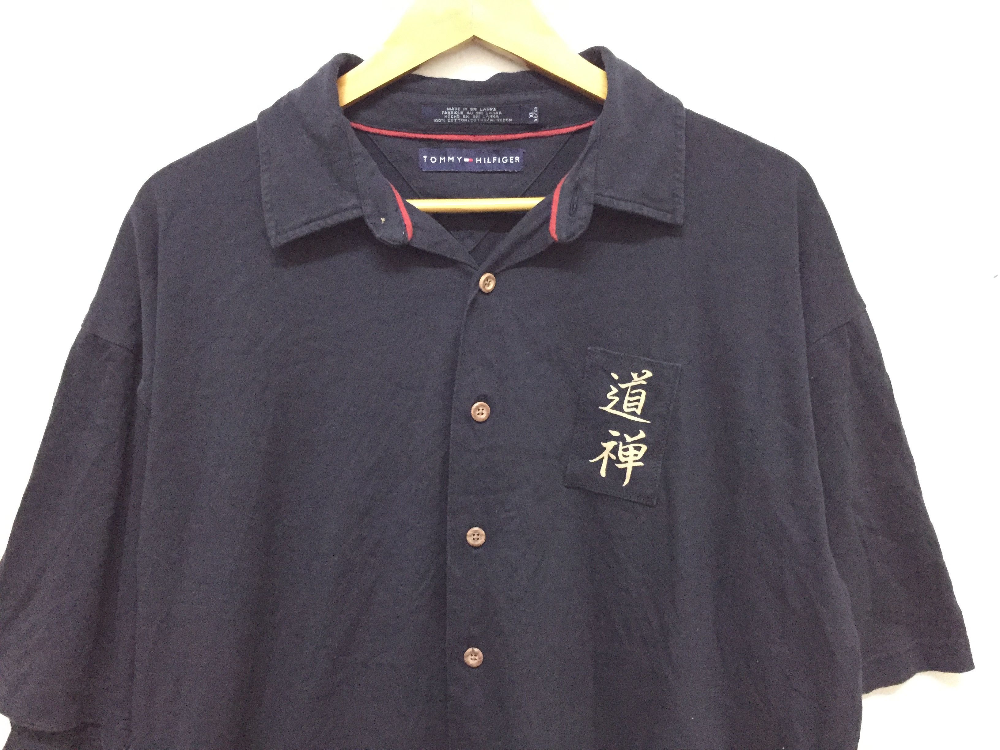 Tommy Hilfiger 90's Tommy Hilfiger Japanese Hawaiian shirt Size US XL / EU 56 / 4 - 3 Thumbnail
