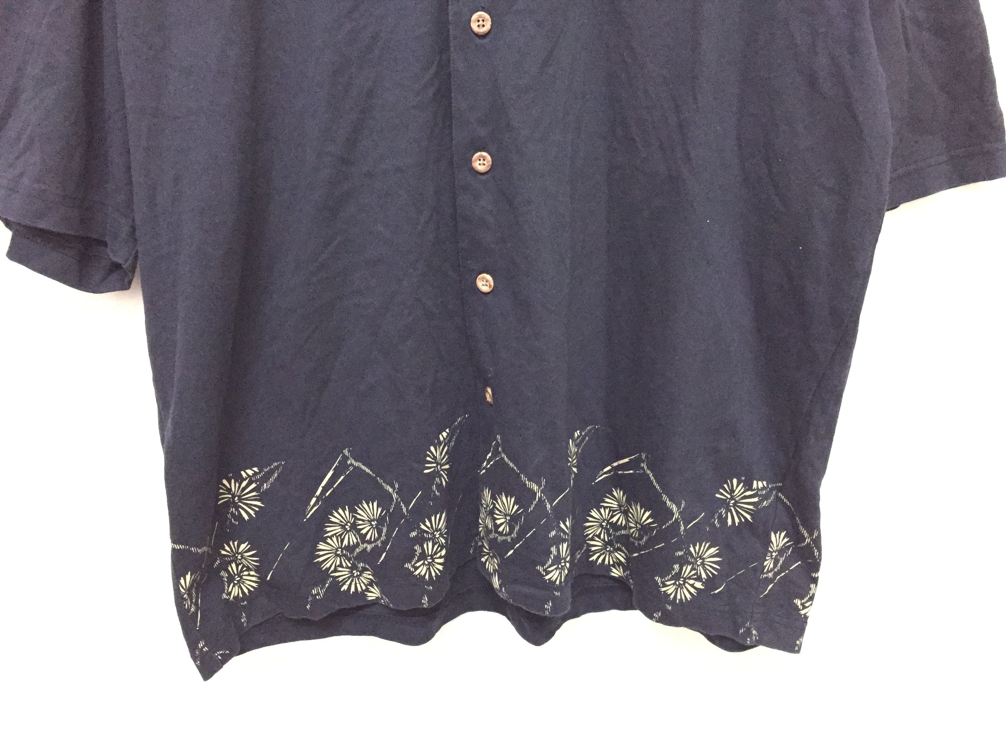 Tommy Hilfiger 90's Tommy Hilfiger Japanese Hawaiian shirt Size US XL / EU 56 / 4 - 4 Thumbnail